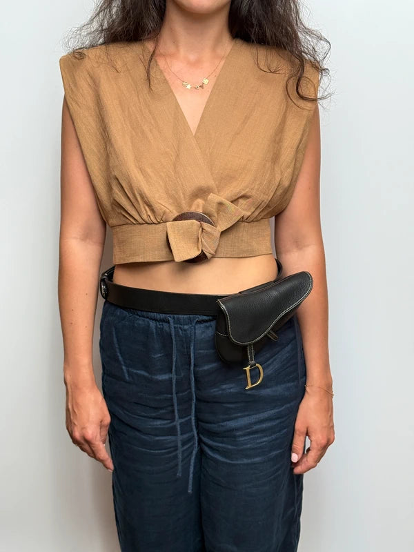 Dior Saddle Belt