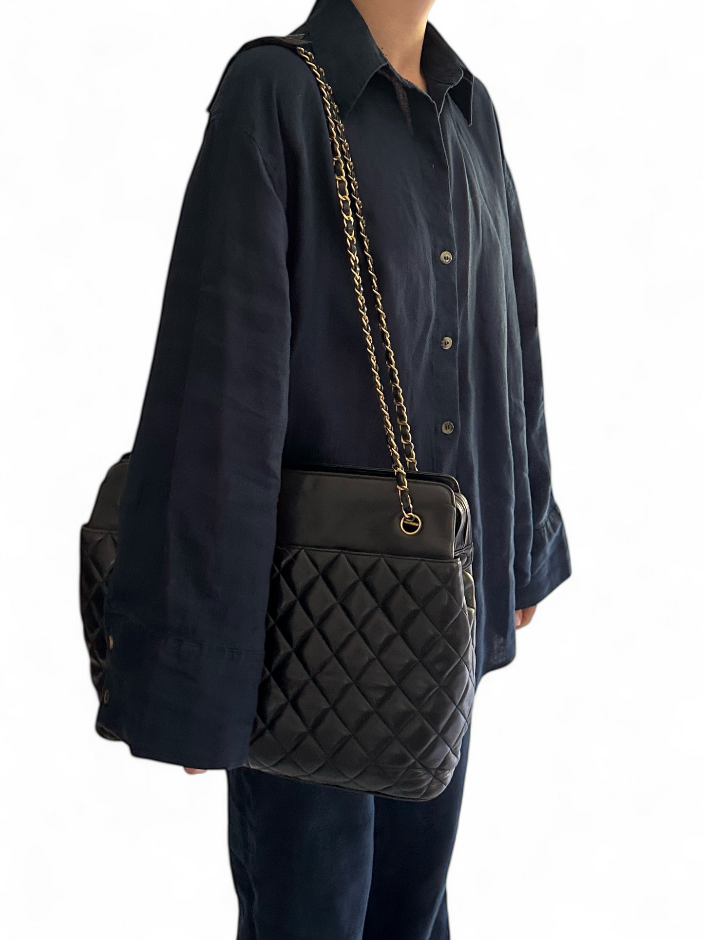 Chanel Matelasse CC Tote
