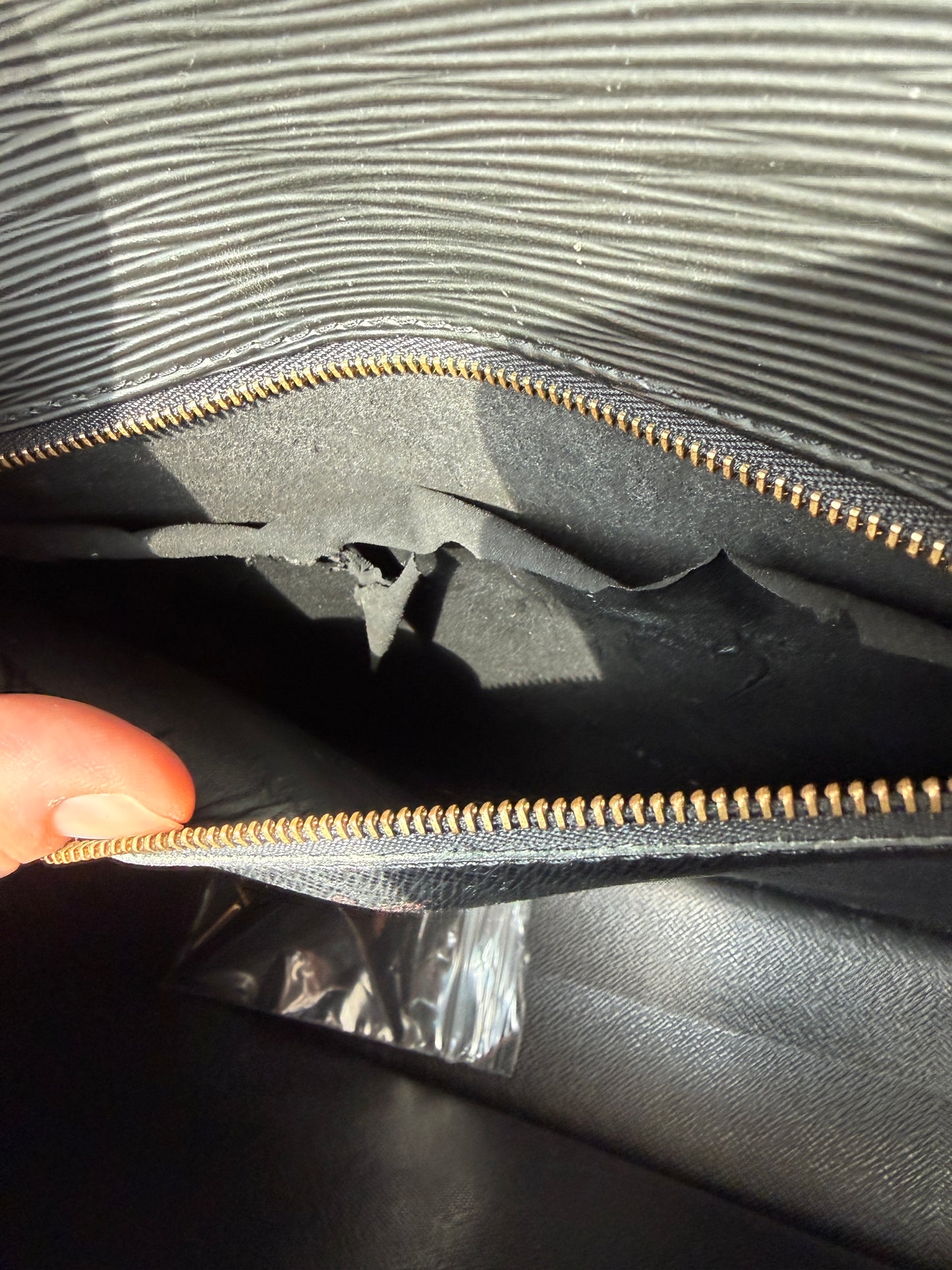 Louis Vuitton Macenau Black Epi