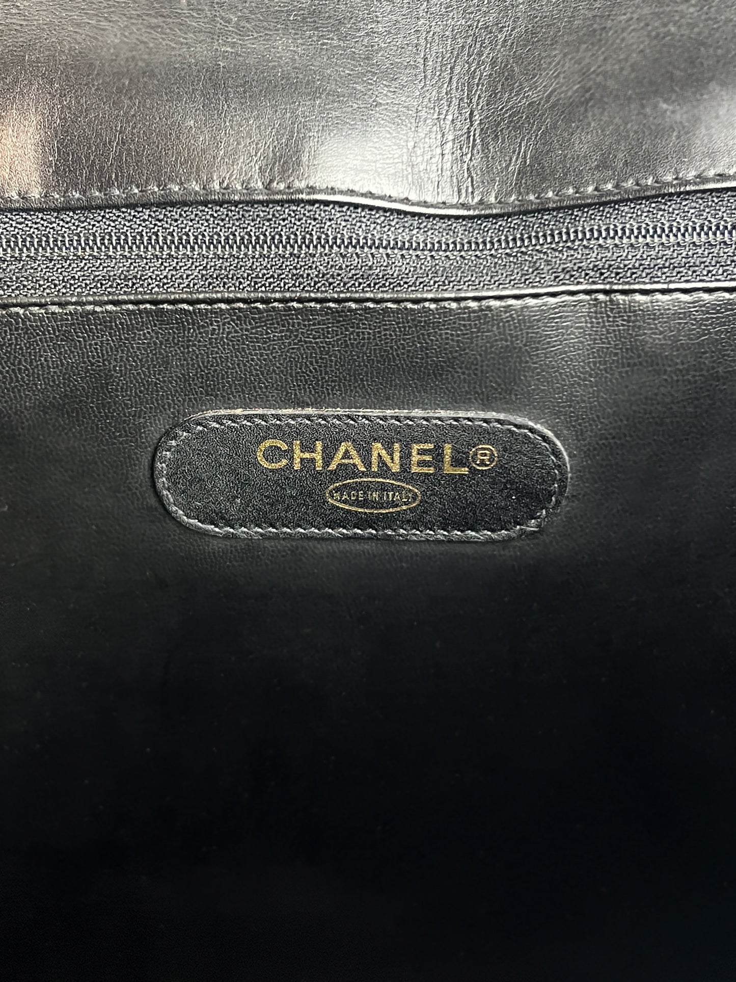 Chanel Vintage Quilted Lambskin Briefcase