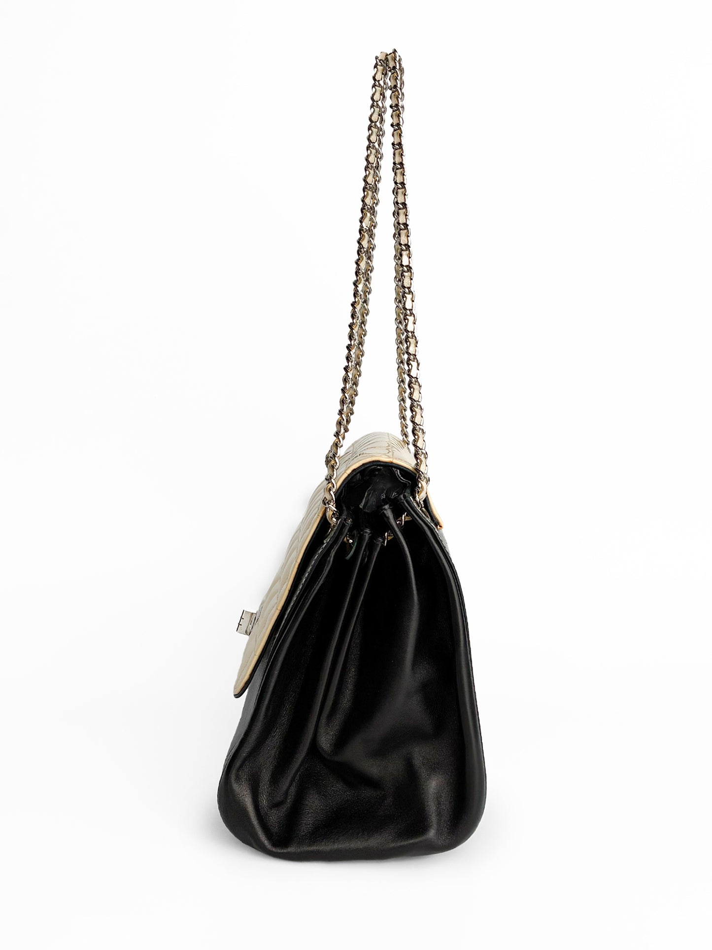 Chanel 2.55 Chocolate Bar Double Chain