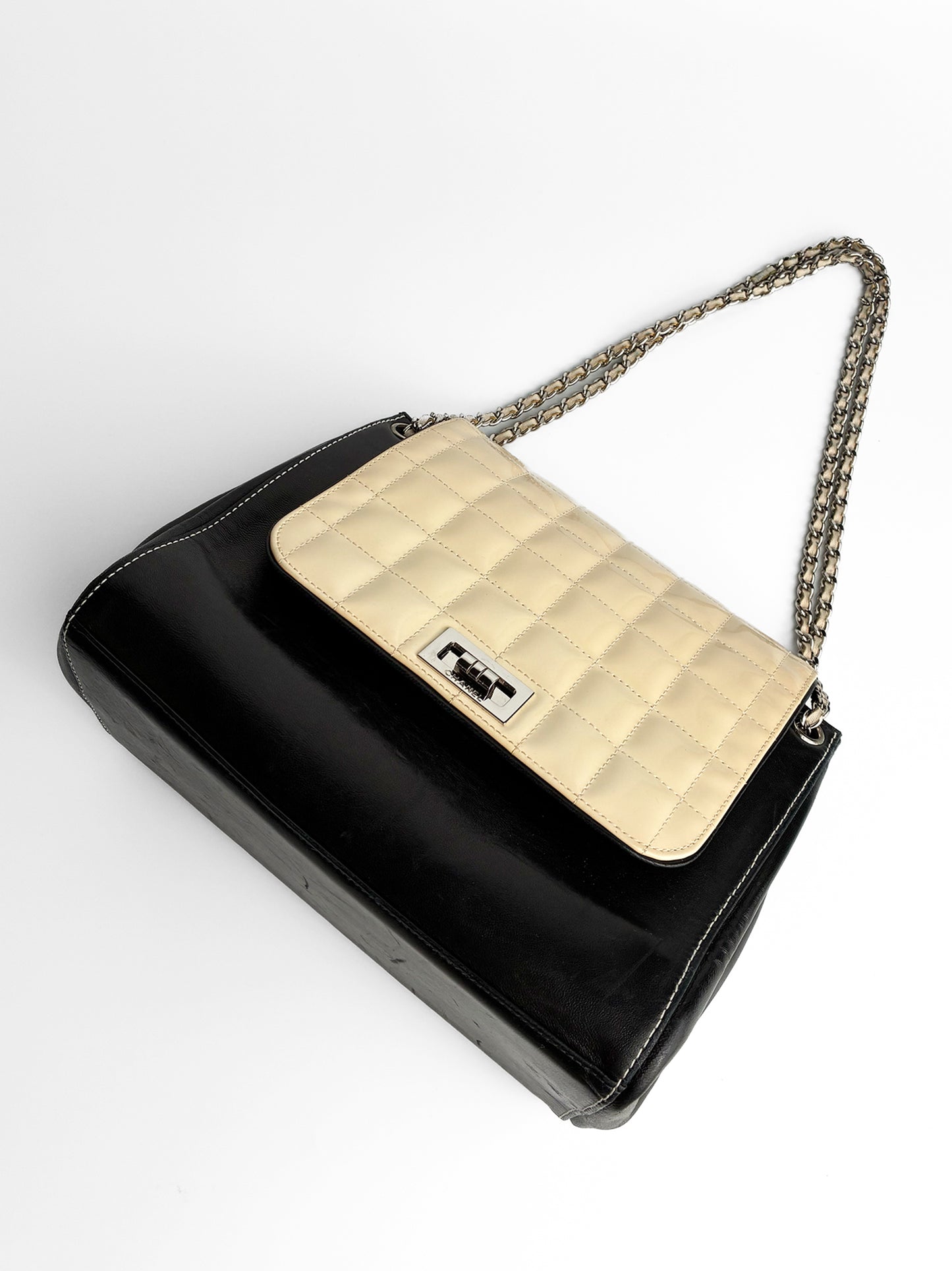 Chanel 2.55 Chocolate Bar Double Chain