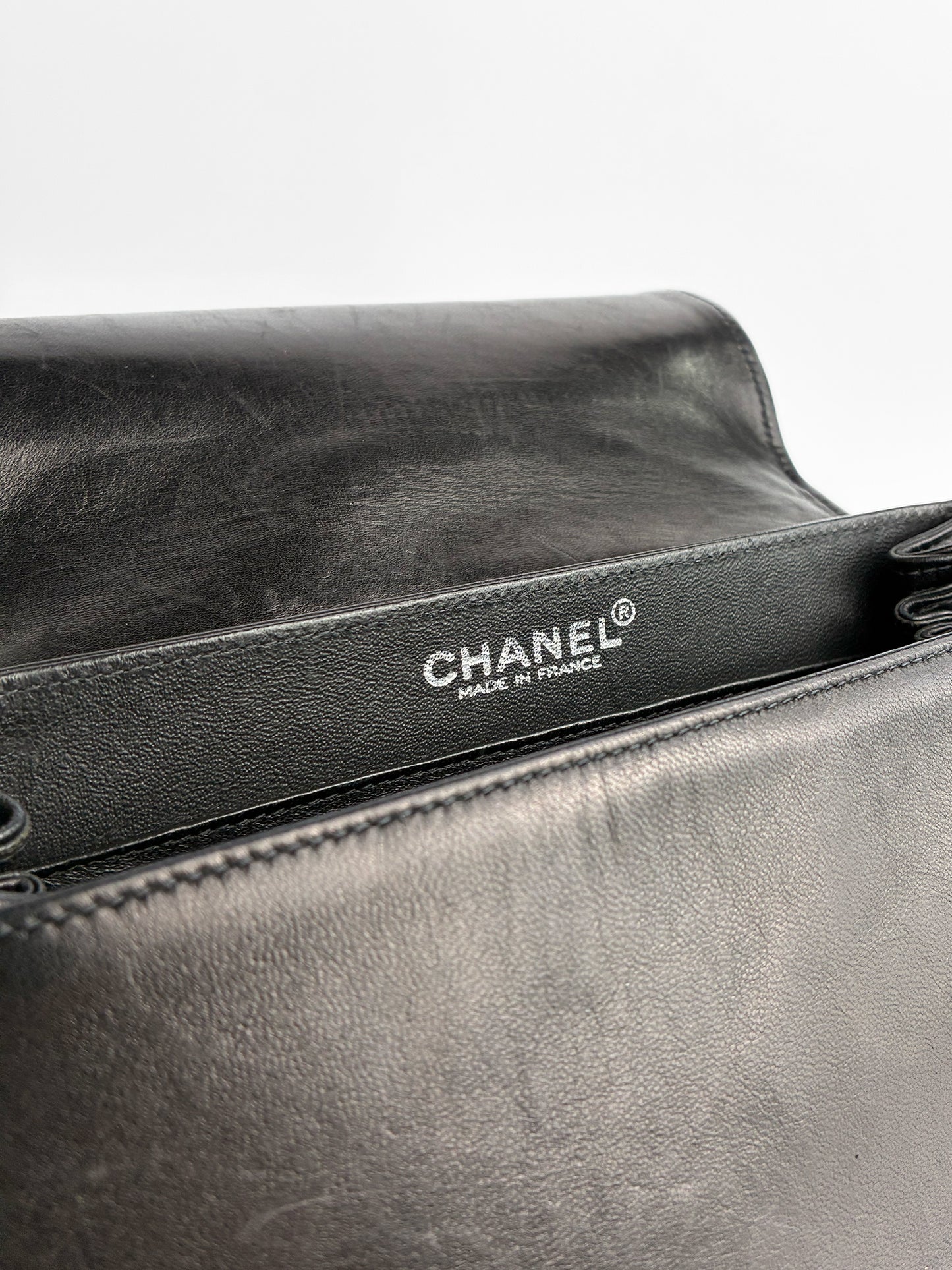 Chanel 2.55 Chocolate Bar Double Chain