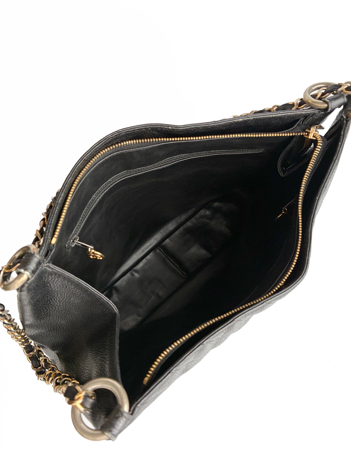 Chanel V stitch tote