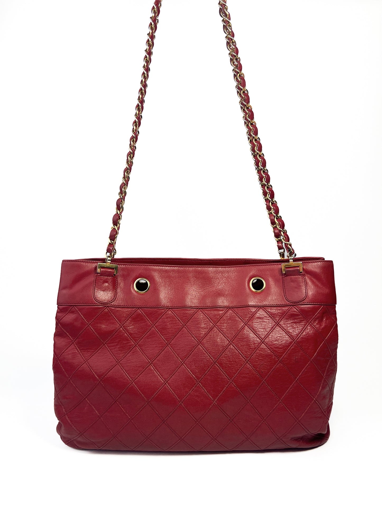 Chanel Quilted Shopping