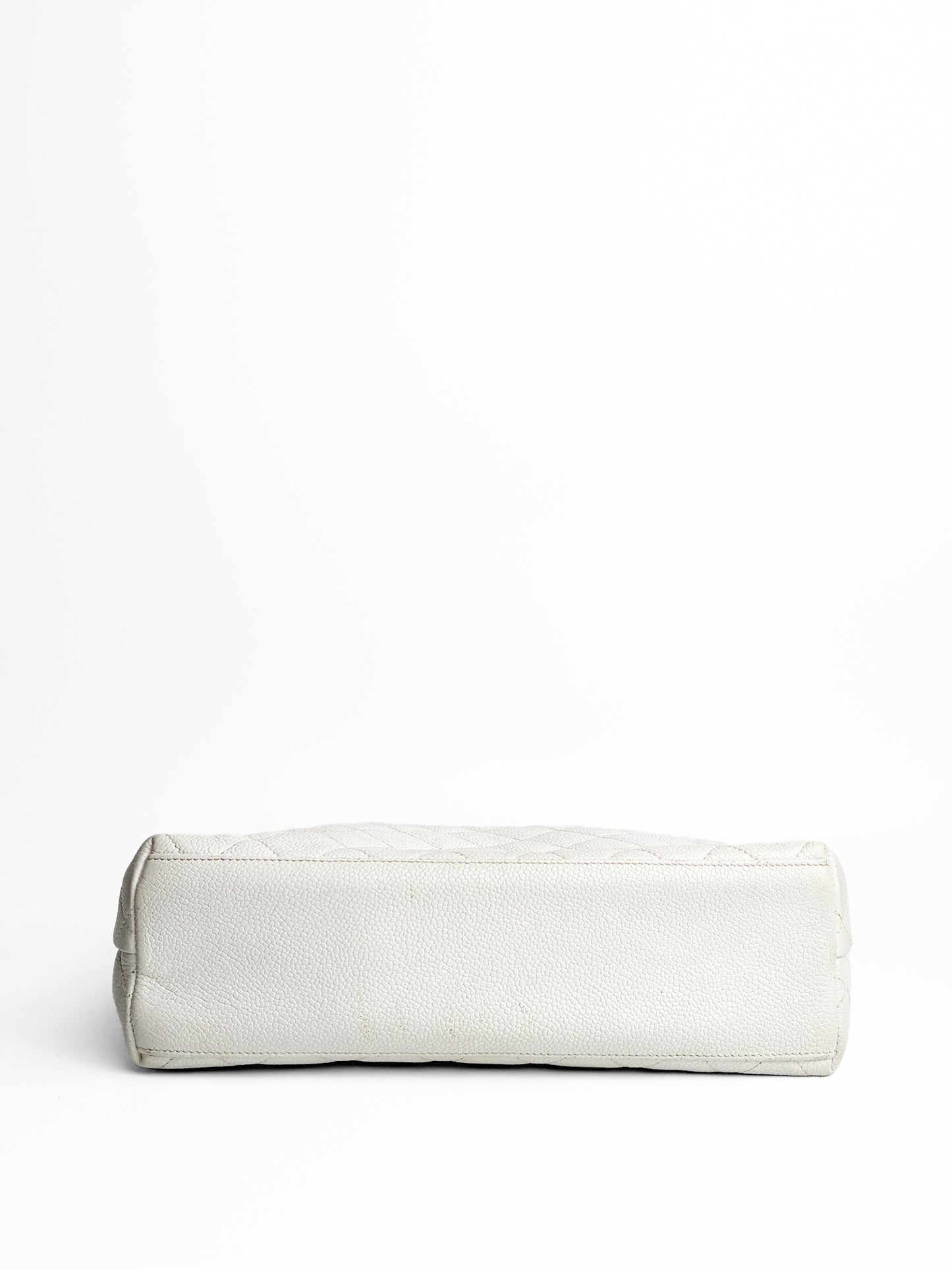 Chanel White Caviar Matelasse