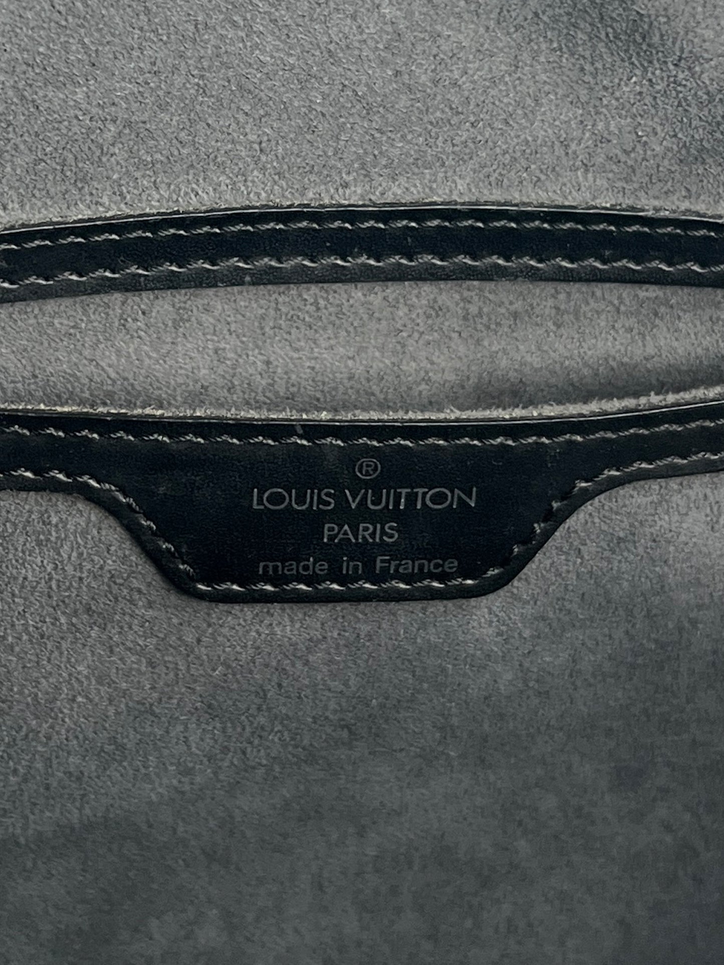 Louis Vuitton Papillon Epi Black