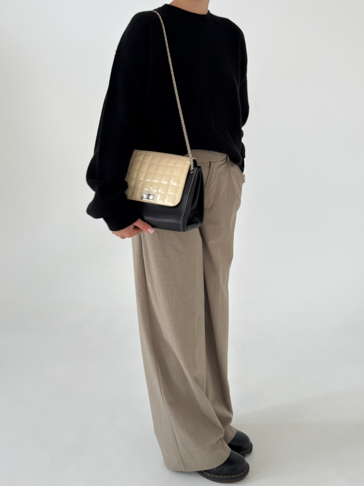 Chanel 2.55 Chocolate Bar Double Chain