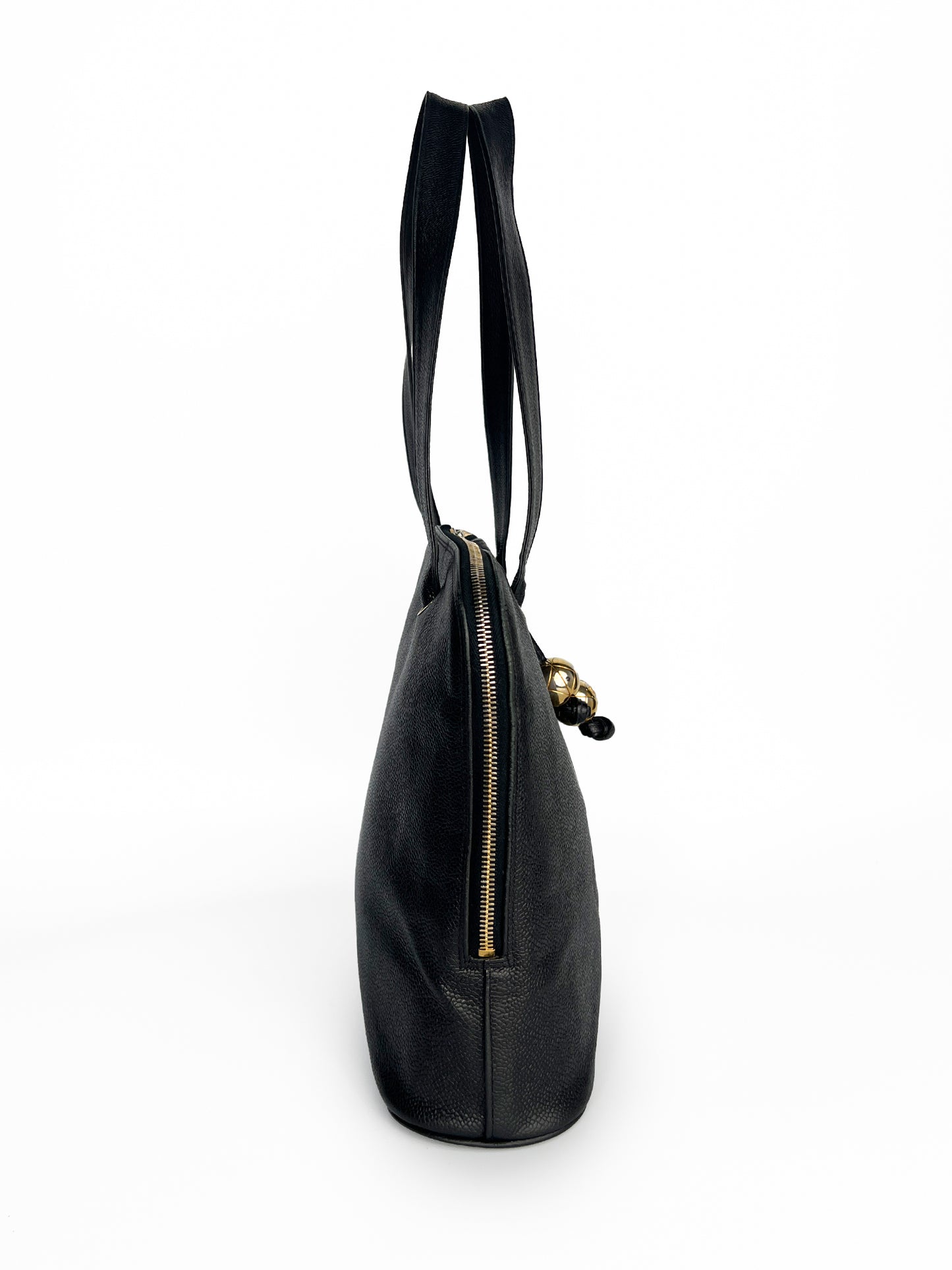 Chanel Coco Mark Tote Bag Caviar