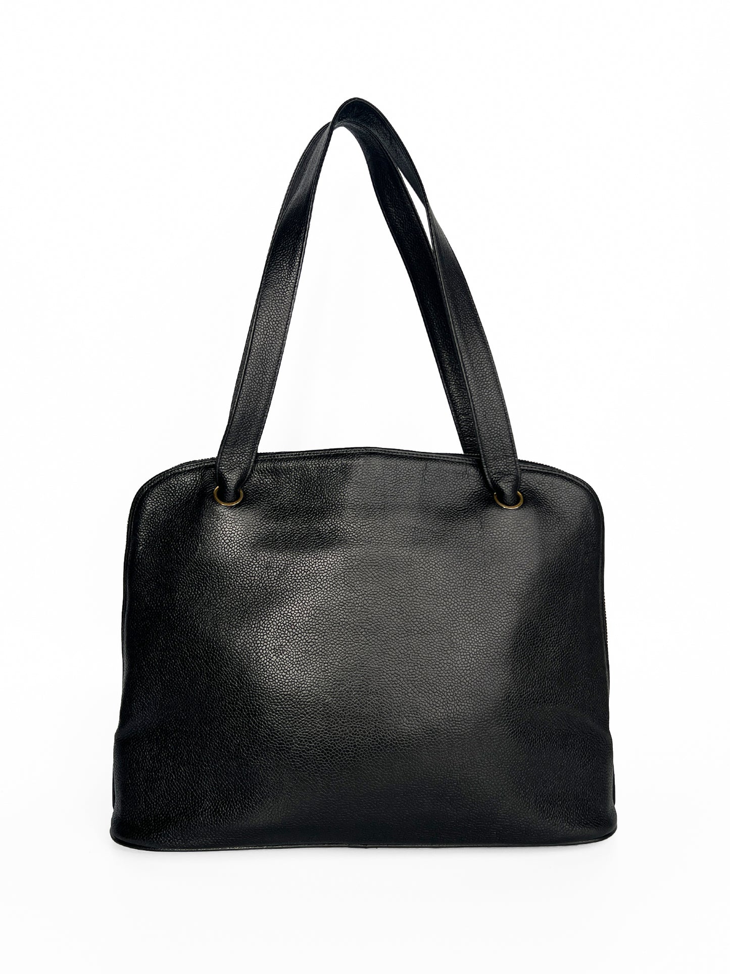 Chanel Coco Mark Tote Bag Caviar