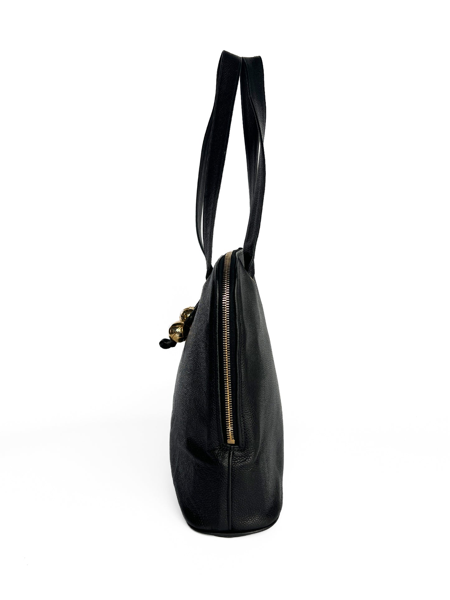 Chanel Coco Mark Tote Bag Caviar