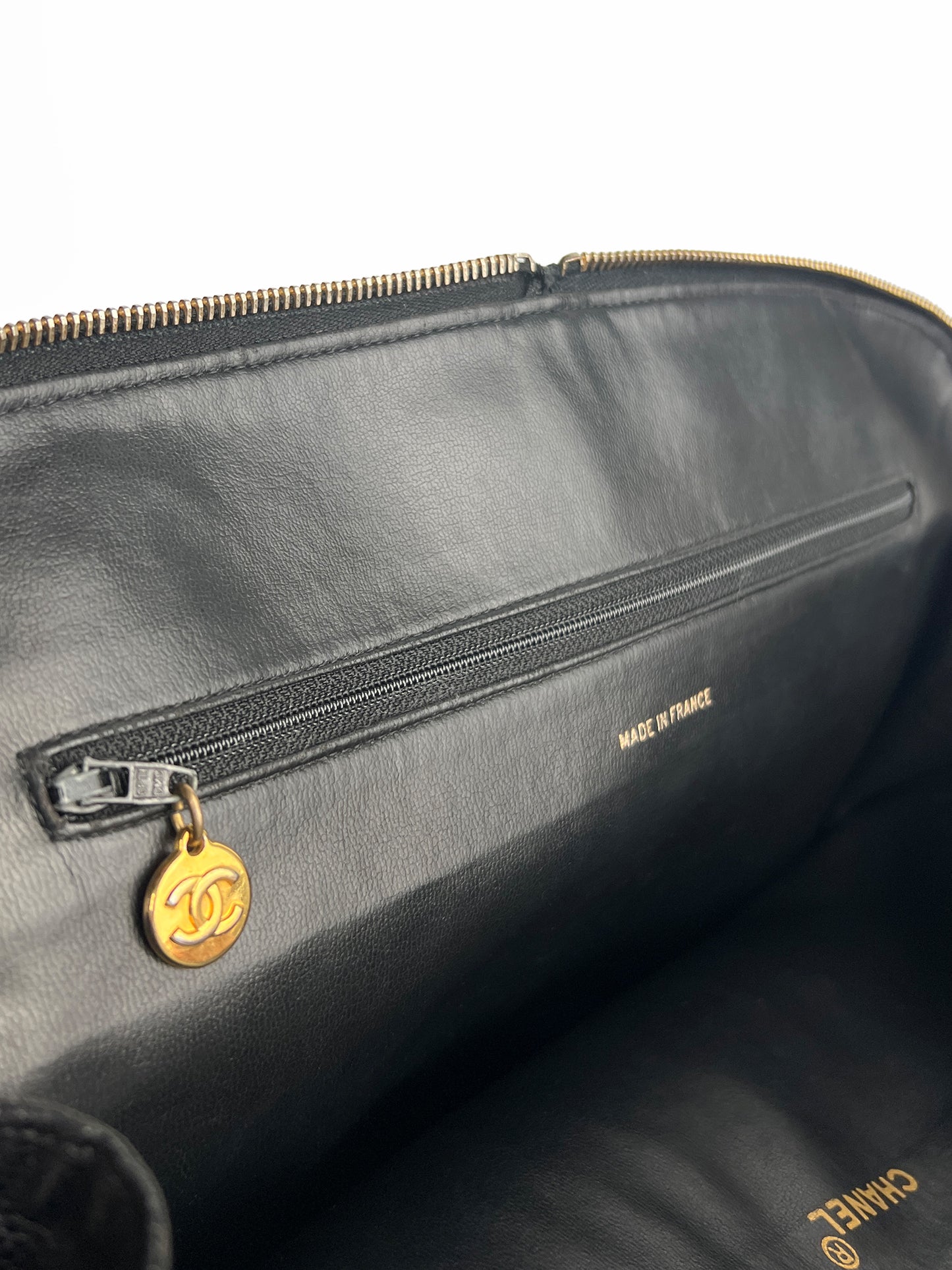 Chanel Coco Mark Tote Bag Caviar