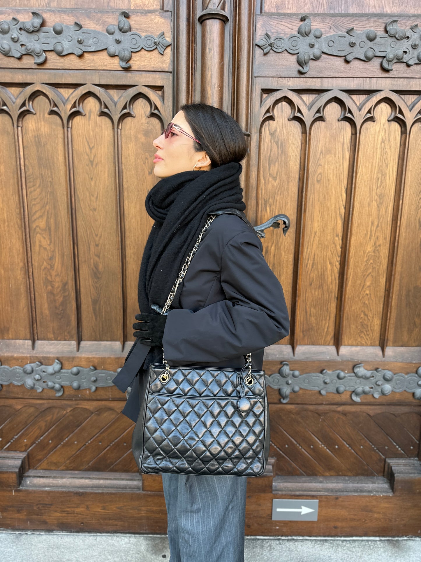 Chanel Matelasse Chain Tote