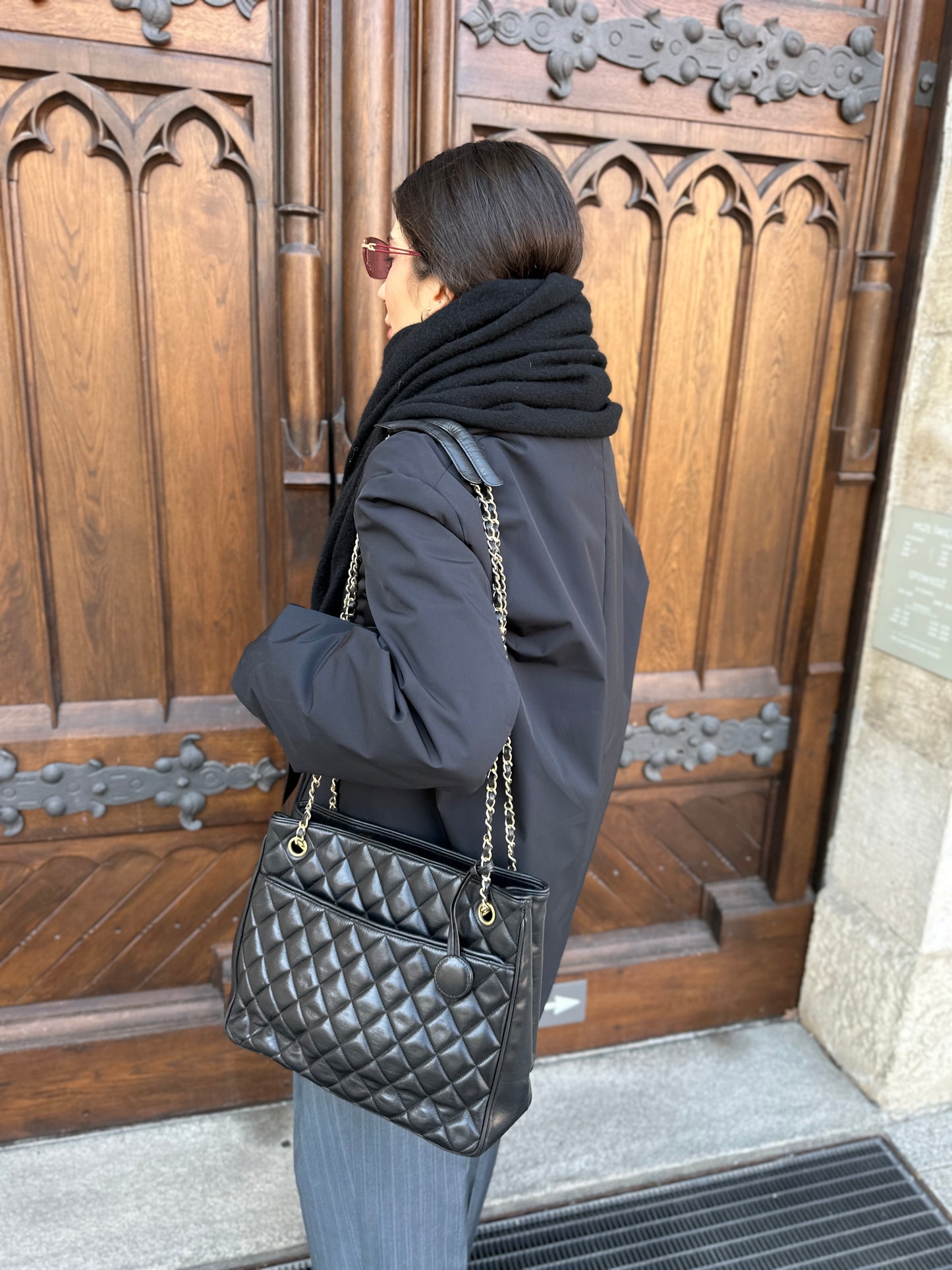 Chanel Matelasse Chain Tote