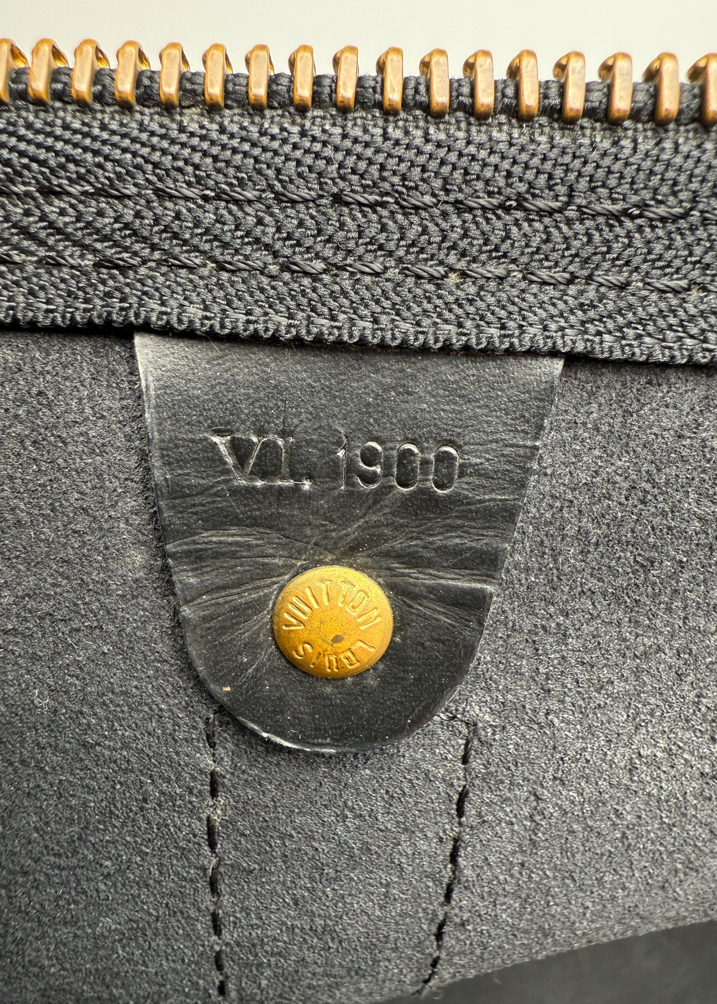 Louis Vuitton Keepall Epi Black