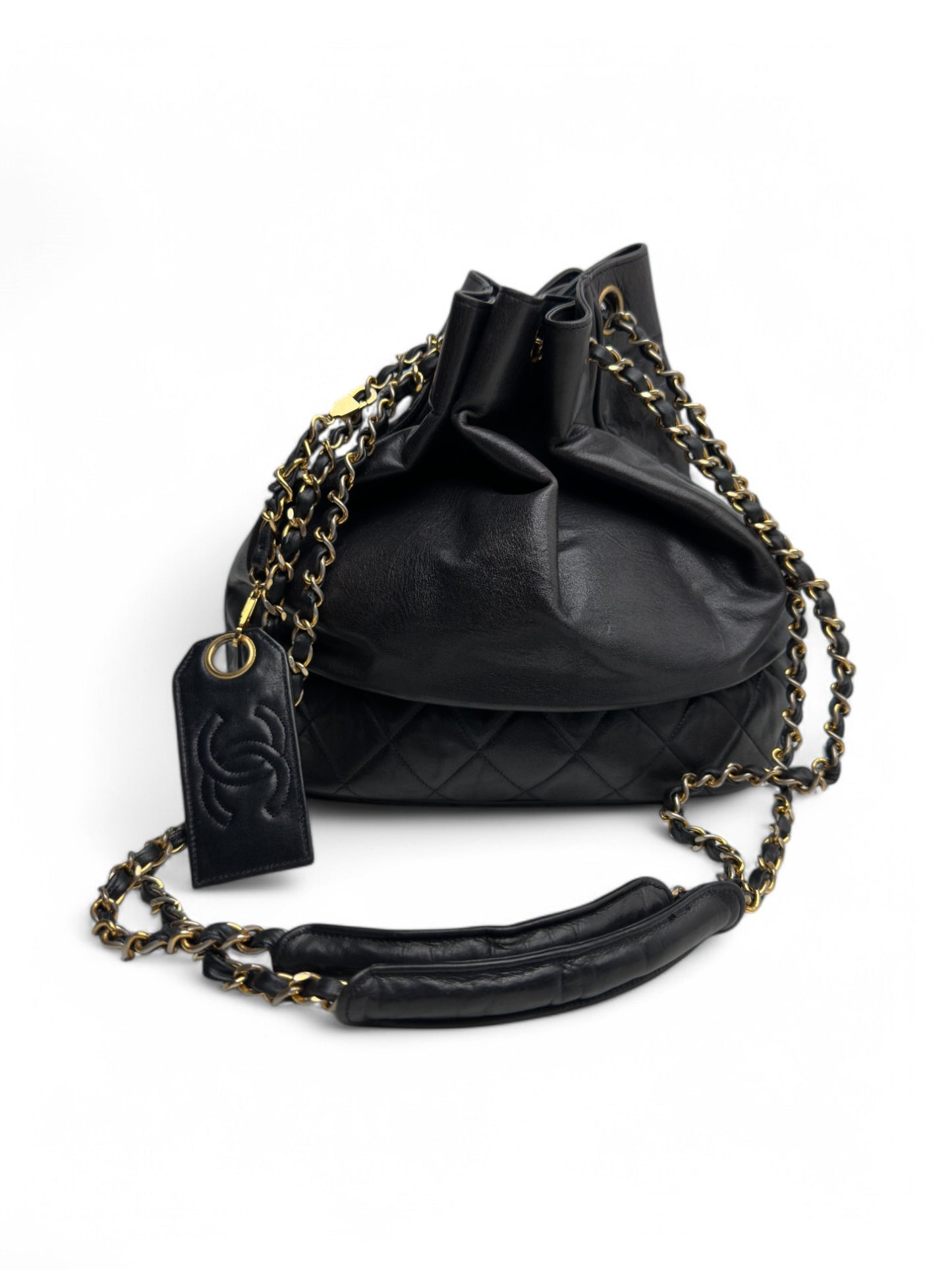 Chanel Drawstring Bucket Bag