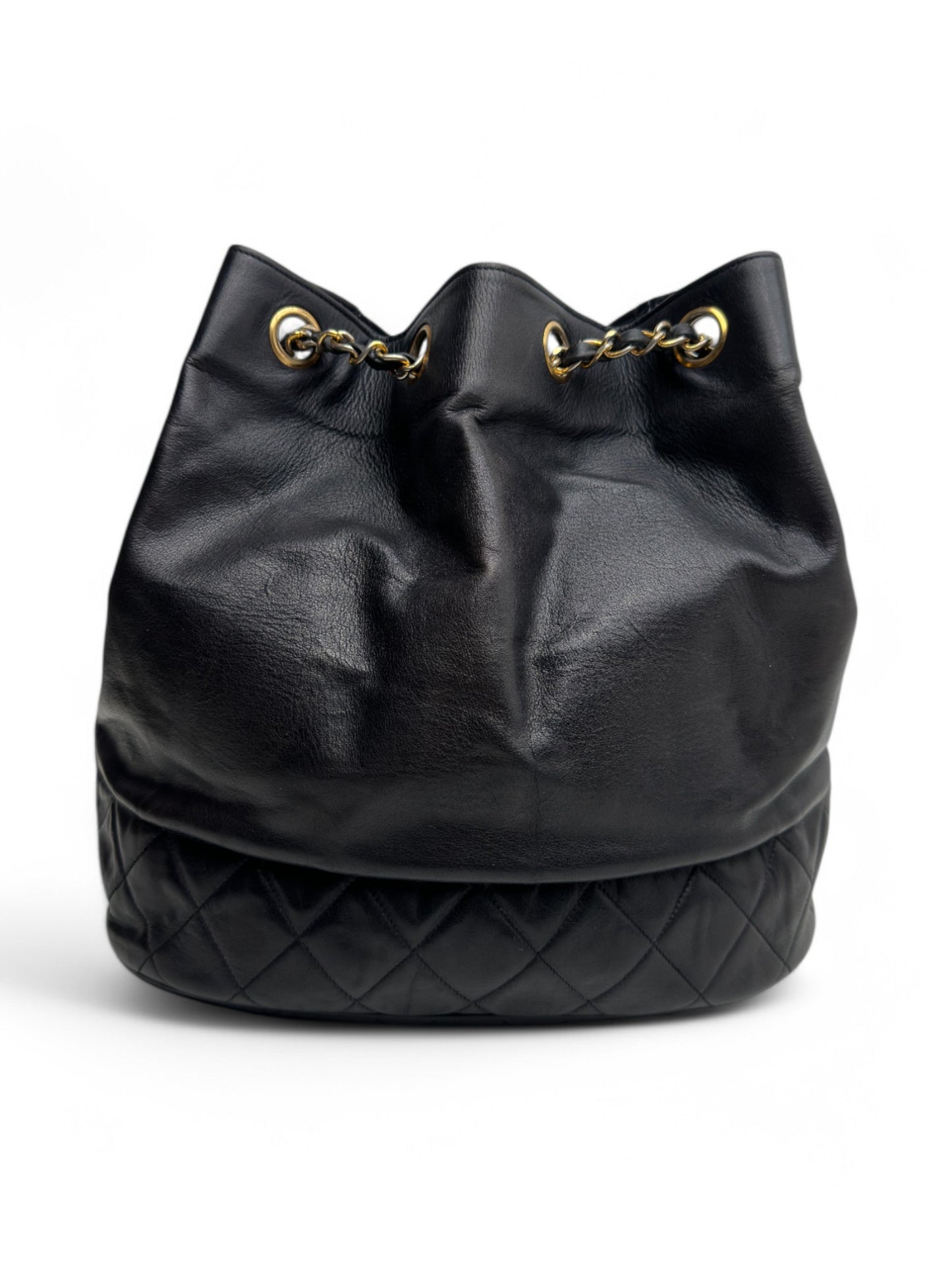 Chanel Drawstring Bucket Bag