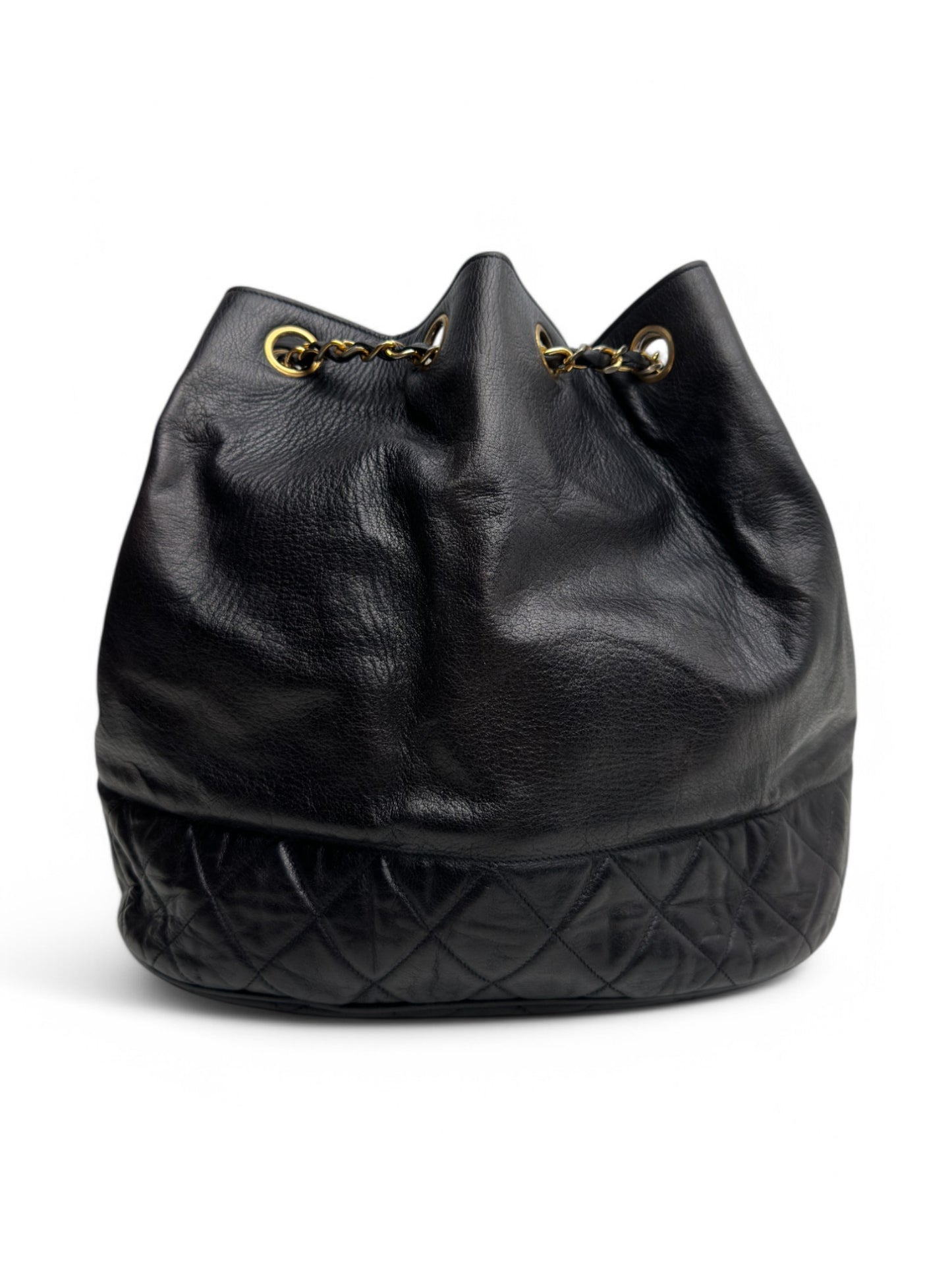 Chanel Drawstring Bucket Bag
