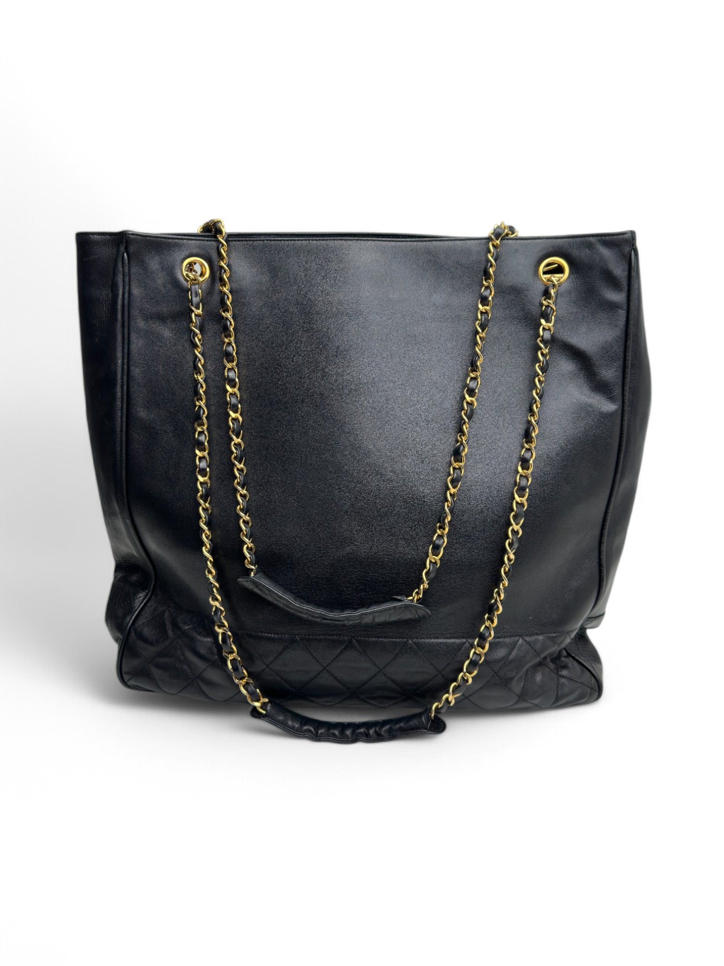 Chanel Lambskin Qulted Large tote