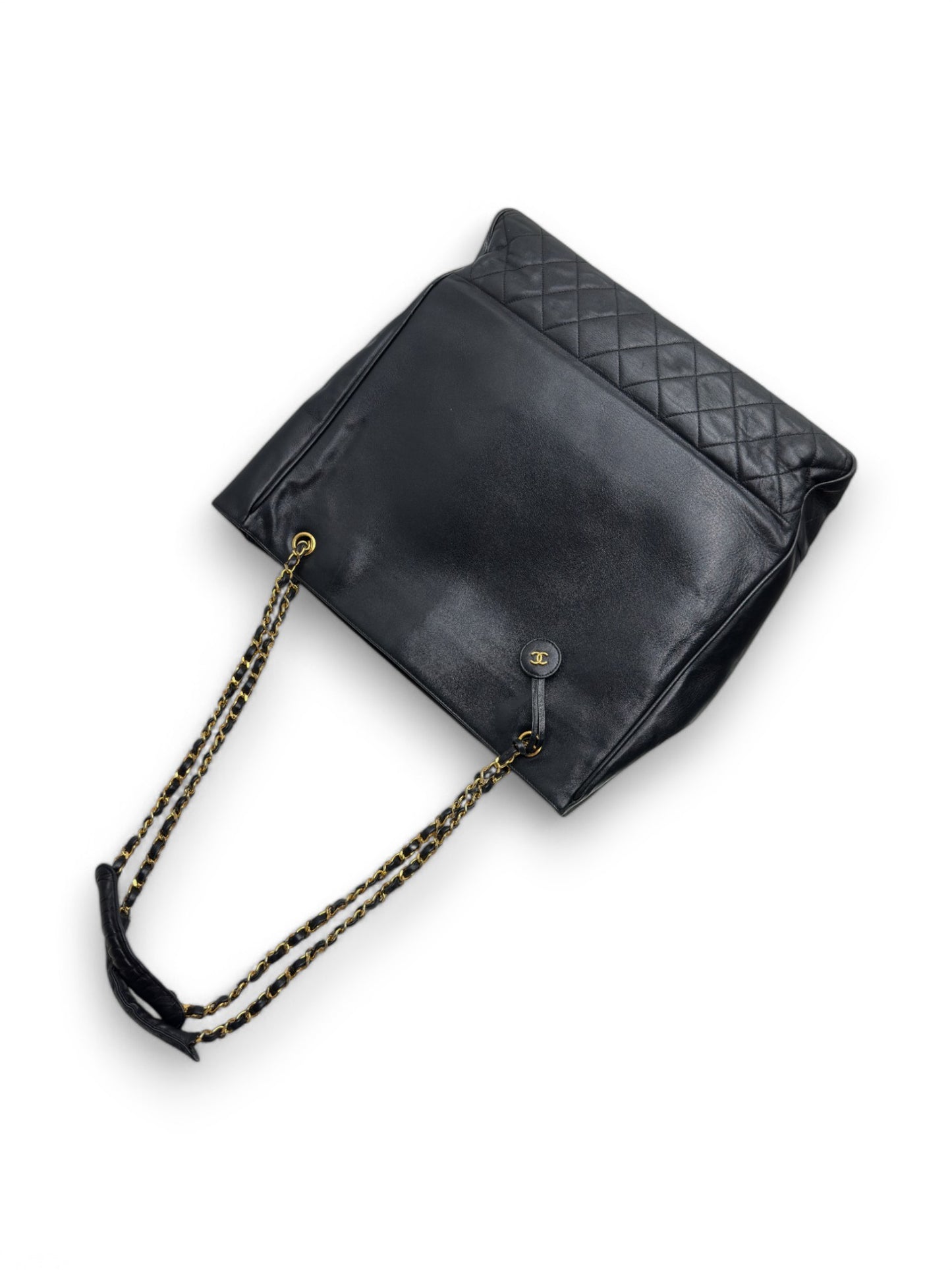 Chanel Lambskin Qulted Large tote