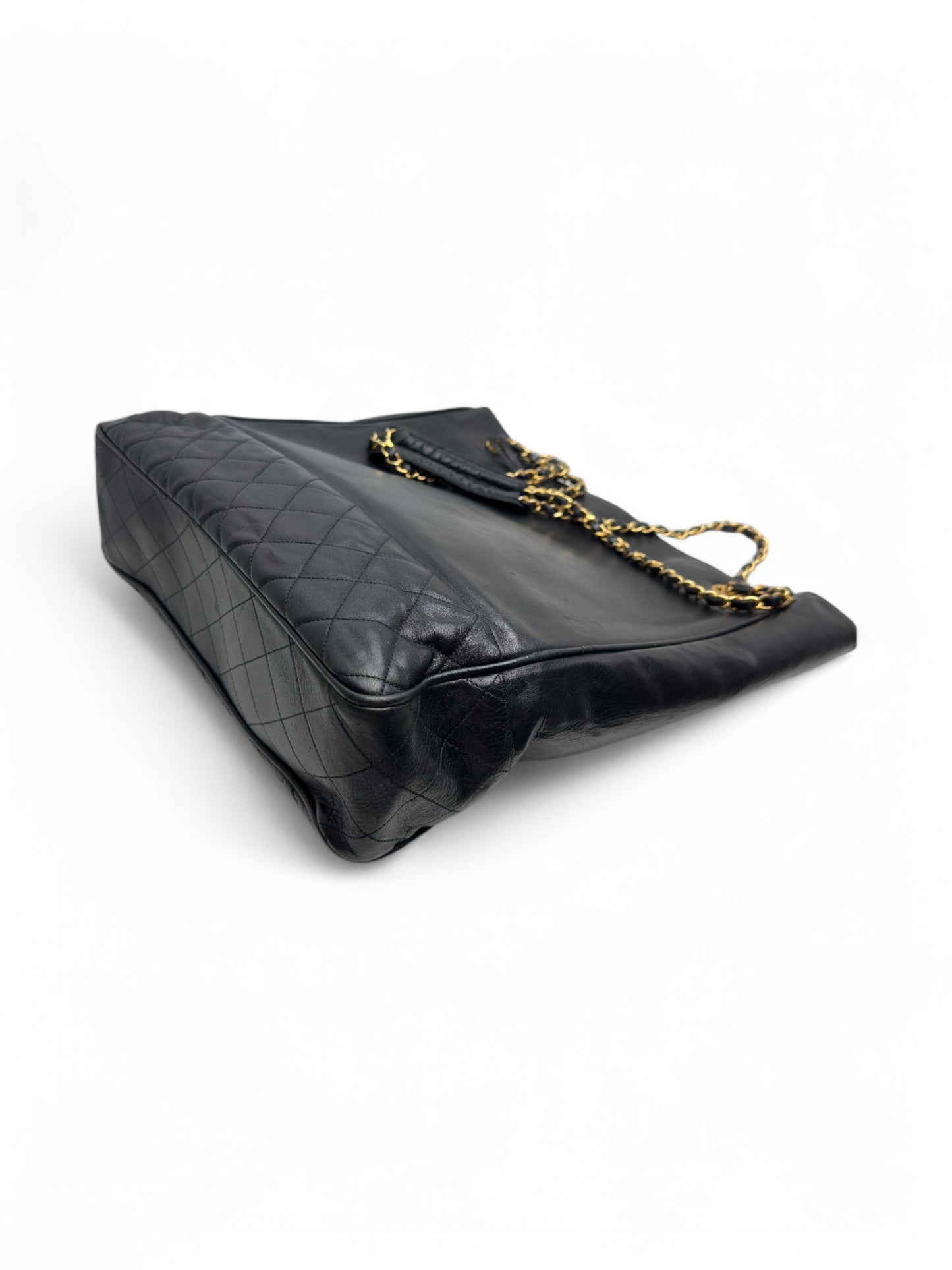 Chanel Lambskin Qulted Large tote