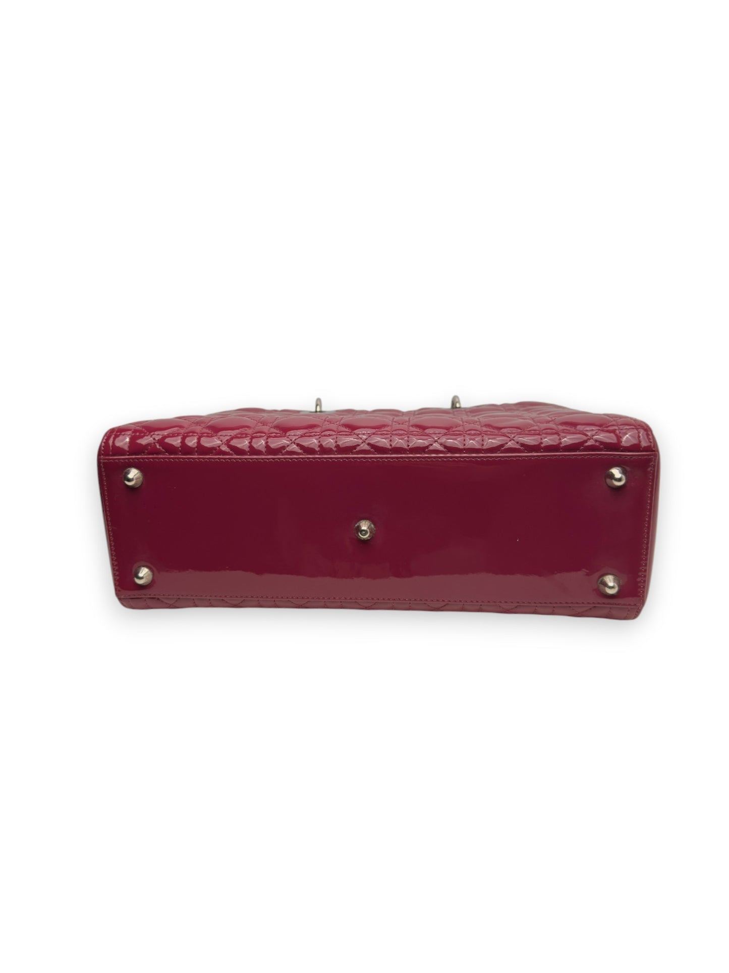 Lady Dior Large Bordeaux