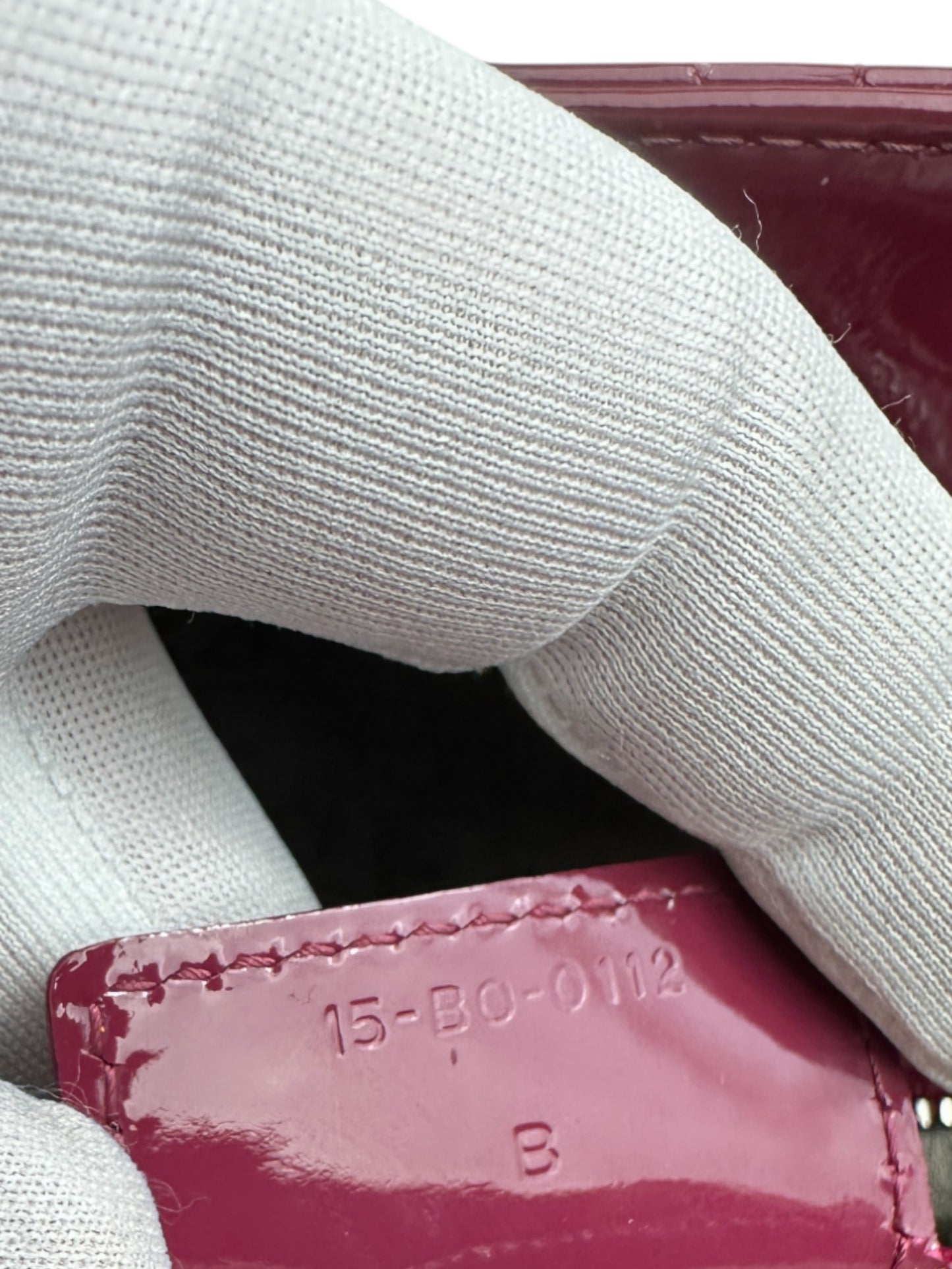 Lady Dior Large Bordeaux