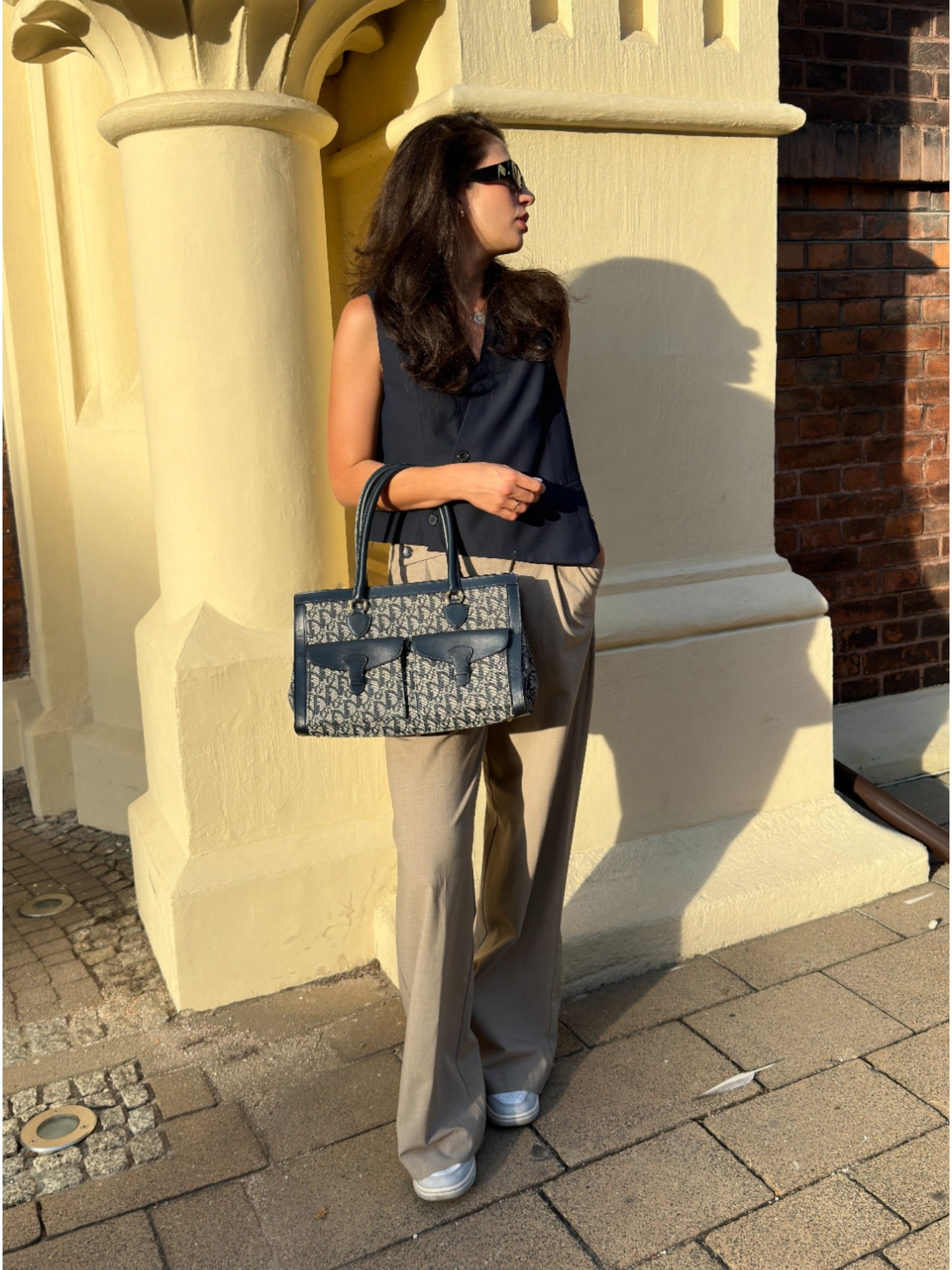 Dior Oblique Navy Trotter