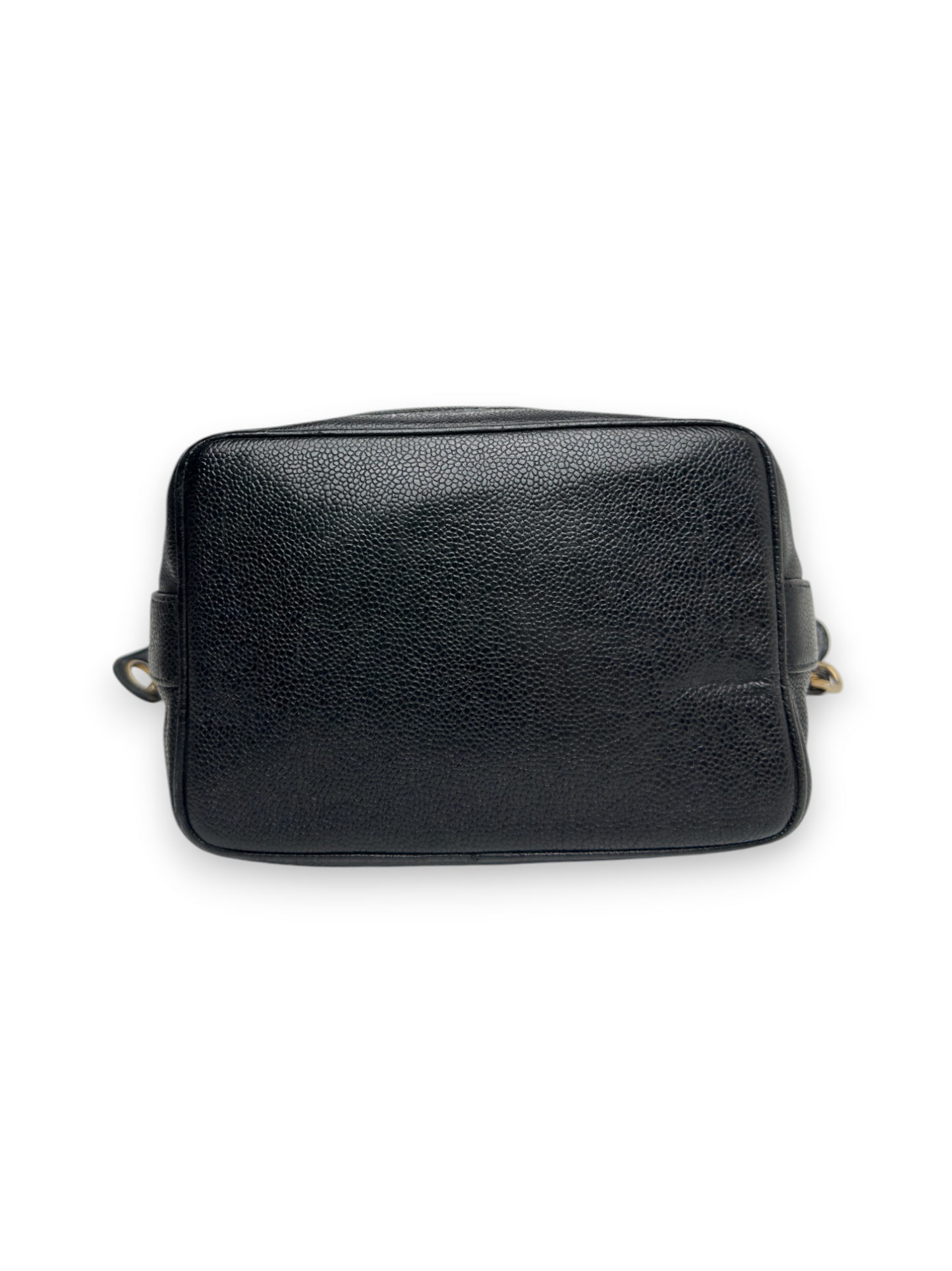 Chanel Black Caviar Bucket Bag