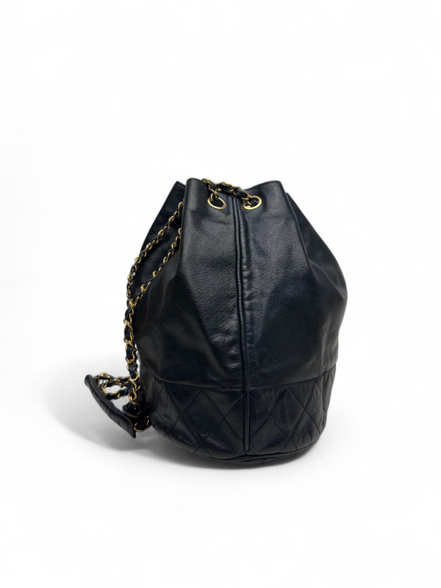 Chanel Bucket Drawstring Bag