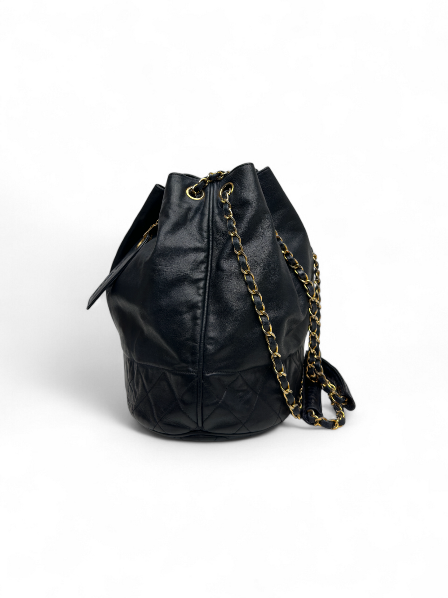 Chanel Bucket Drawstring Bag