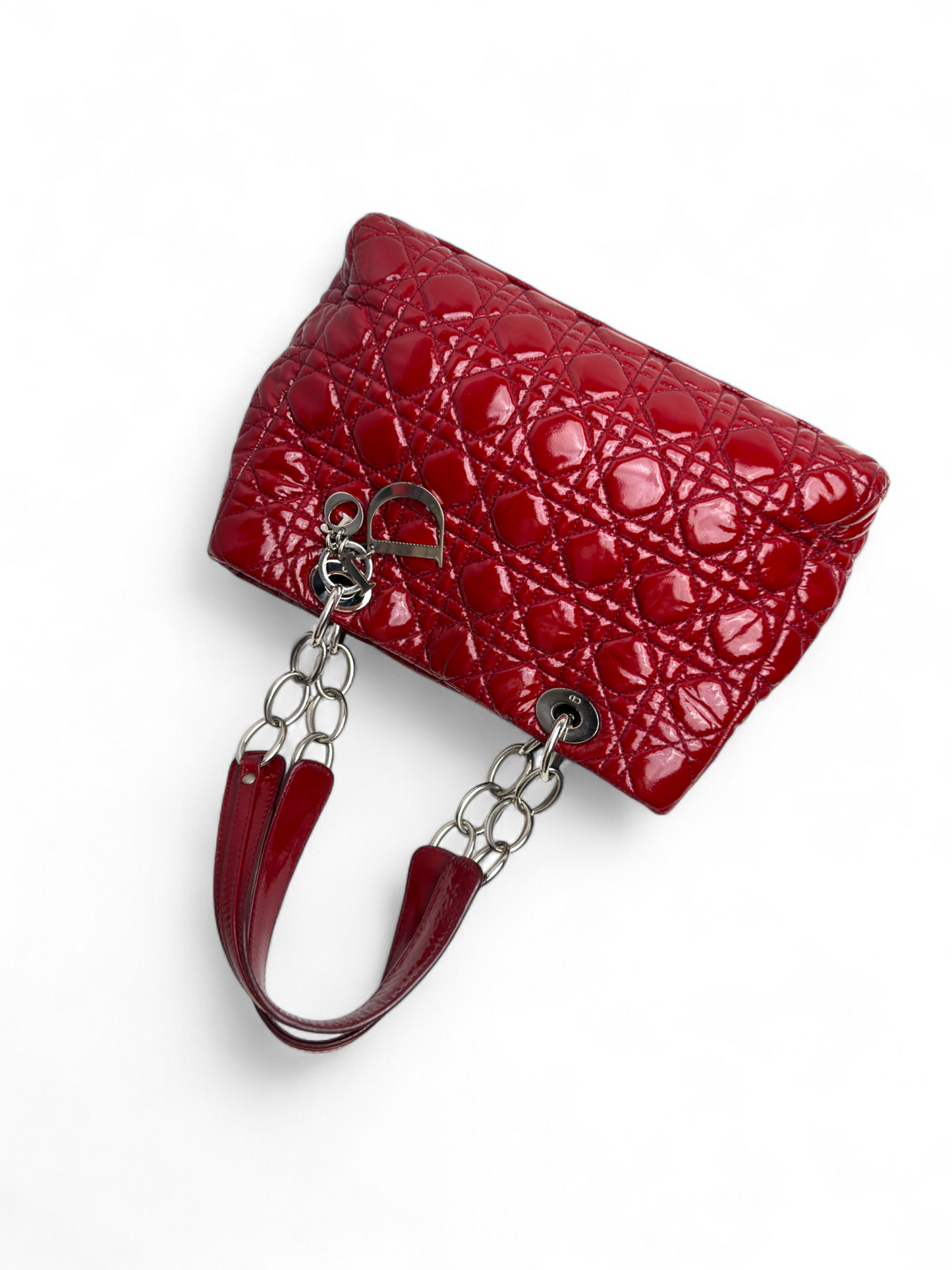 Dior soft patent leather