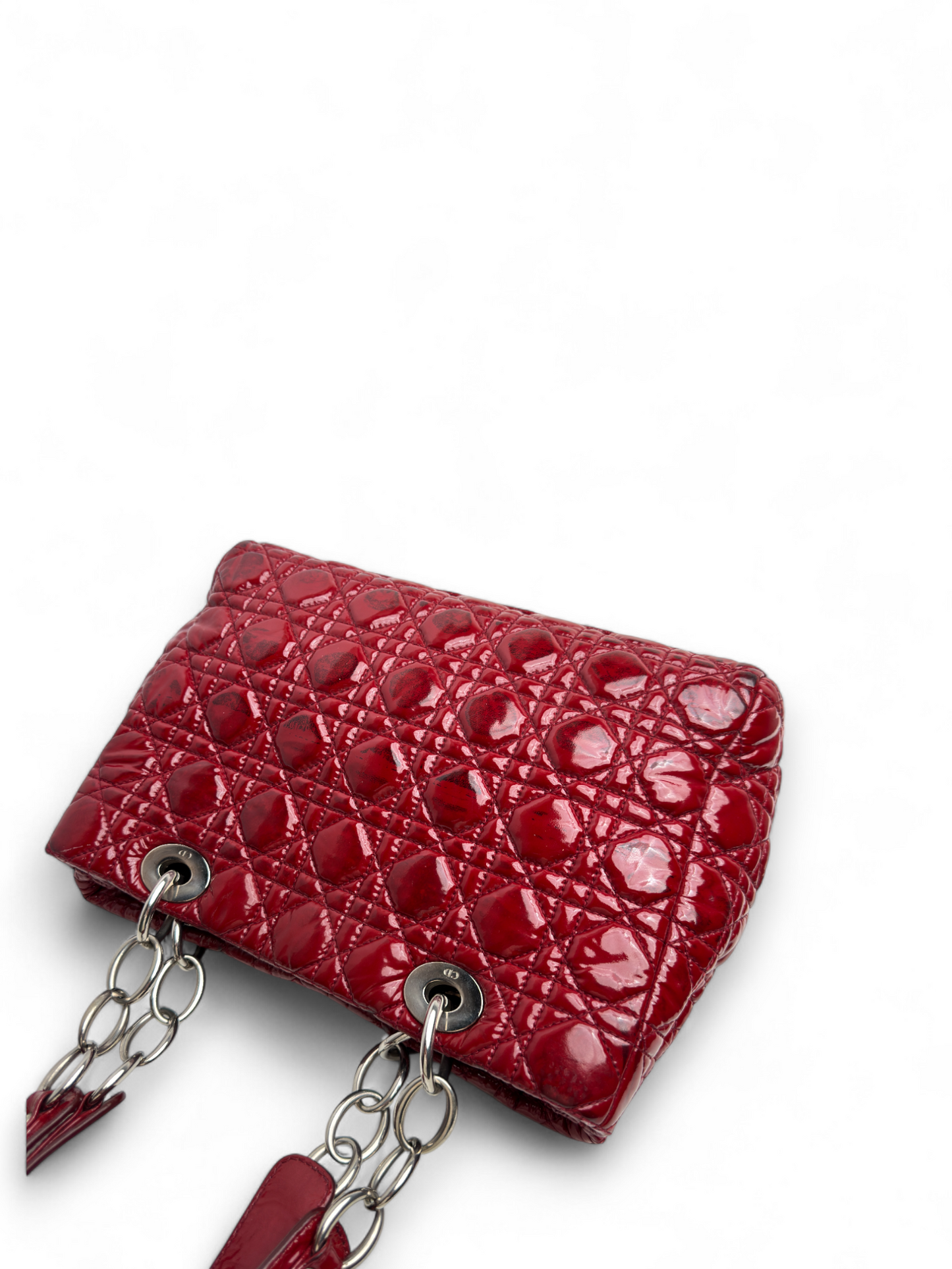 Dior soft patent leather