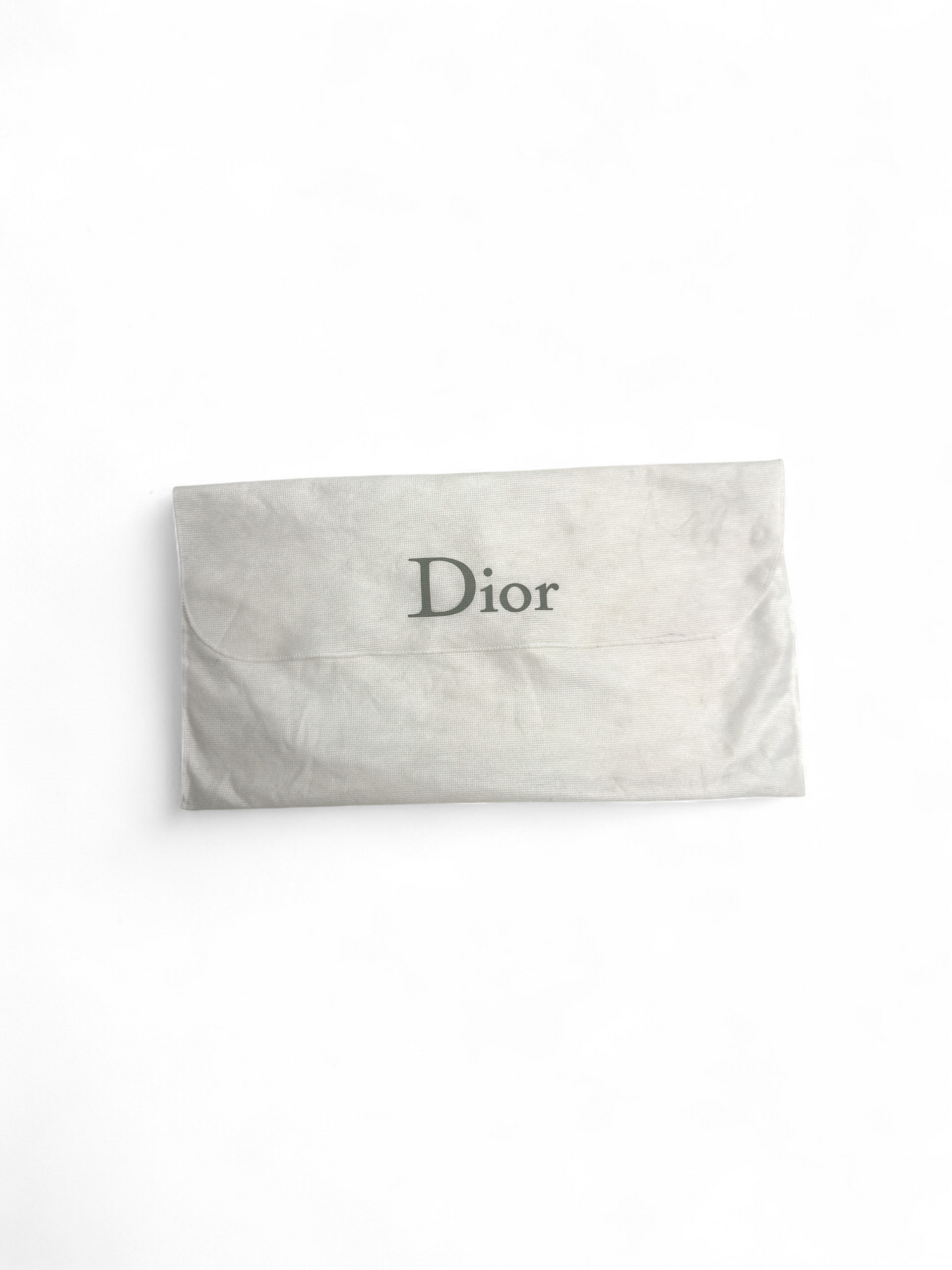 Dior black cannage patent leather