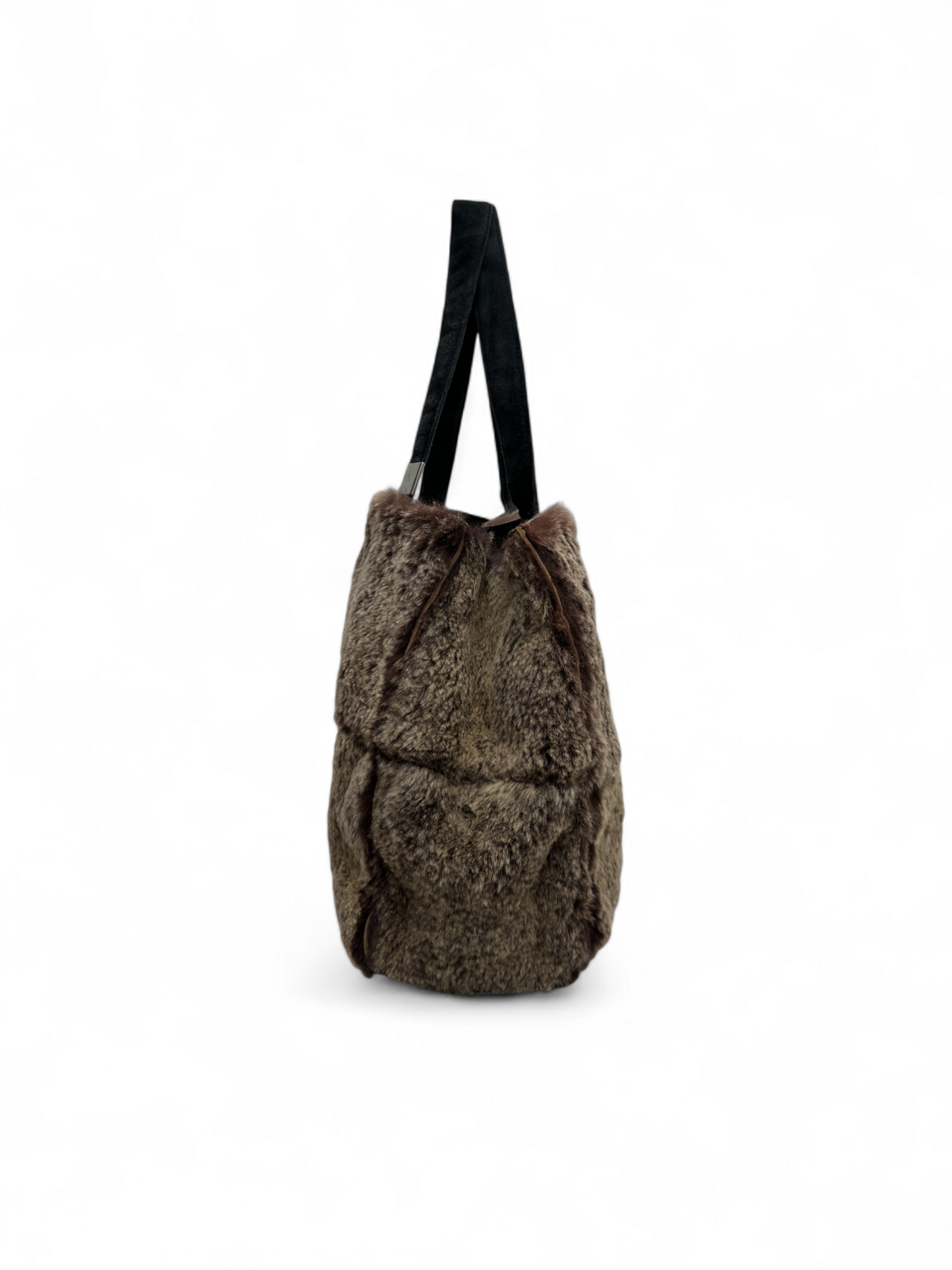 Chanel fur rabbit tote