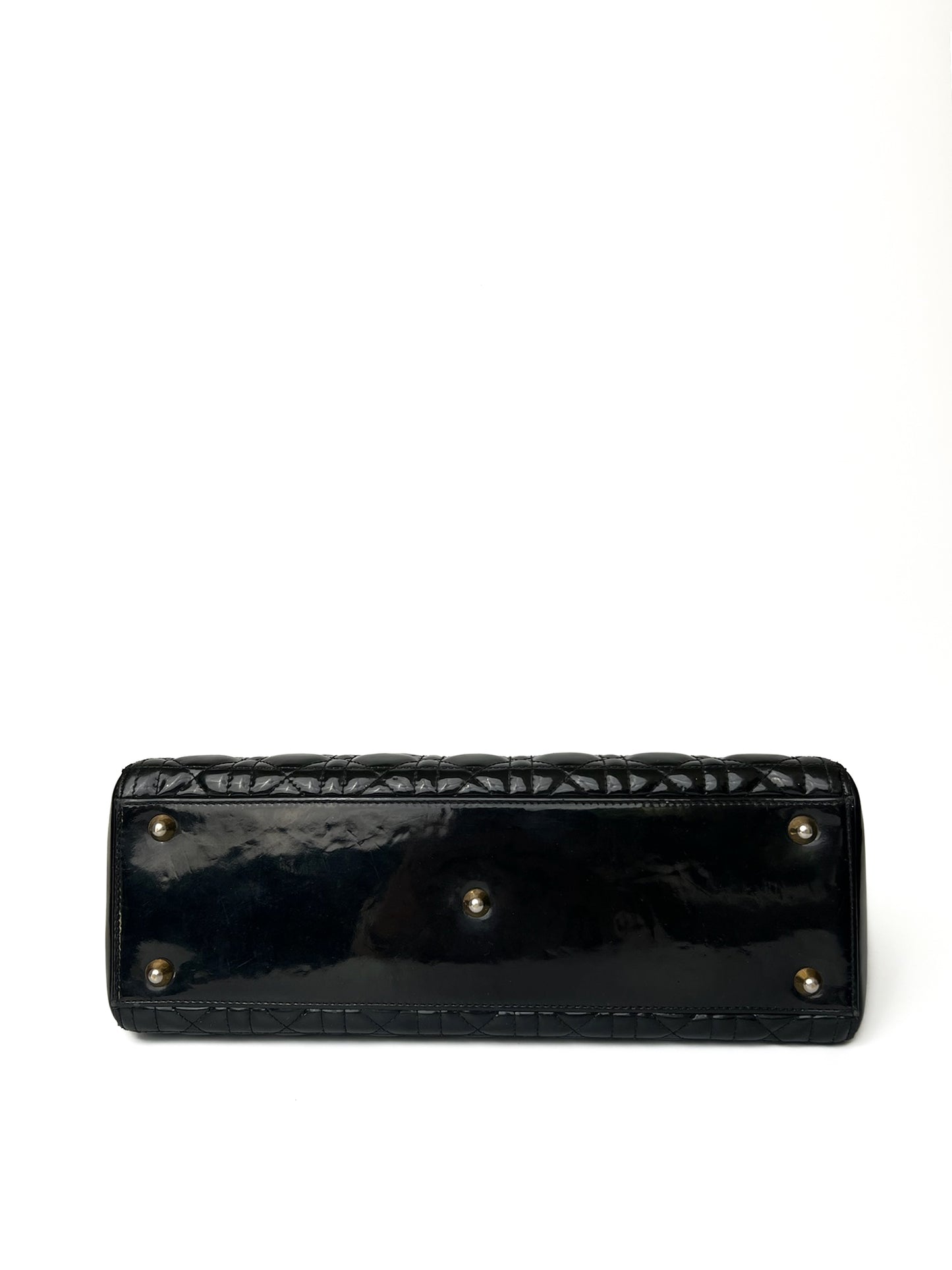 Lady Dior Large Patent Skin