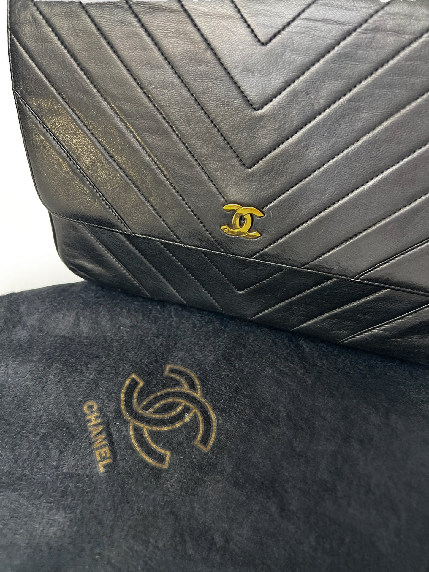 Chanel Chevron Full Flap