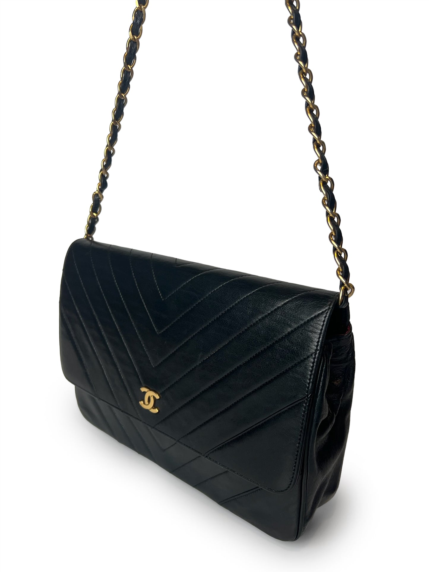 Chanel Chevron Full Flap
