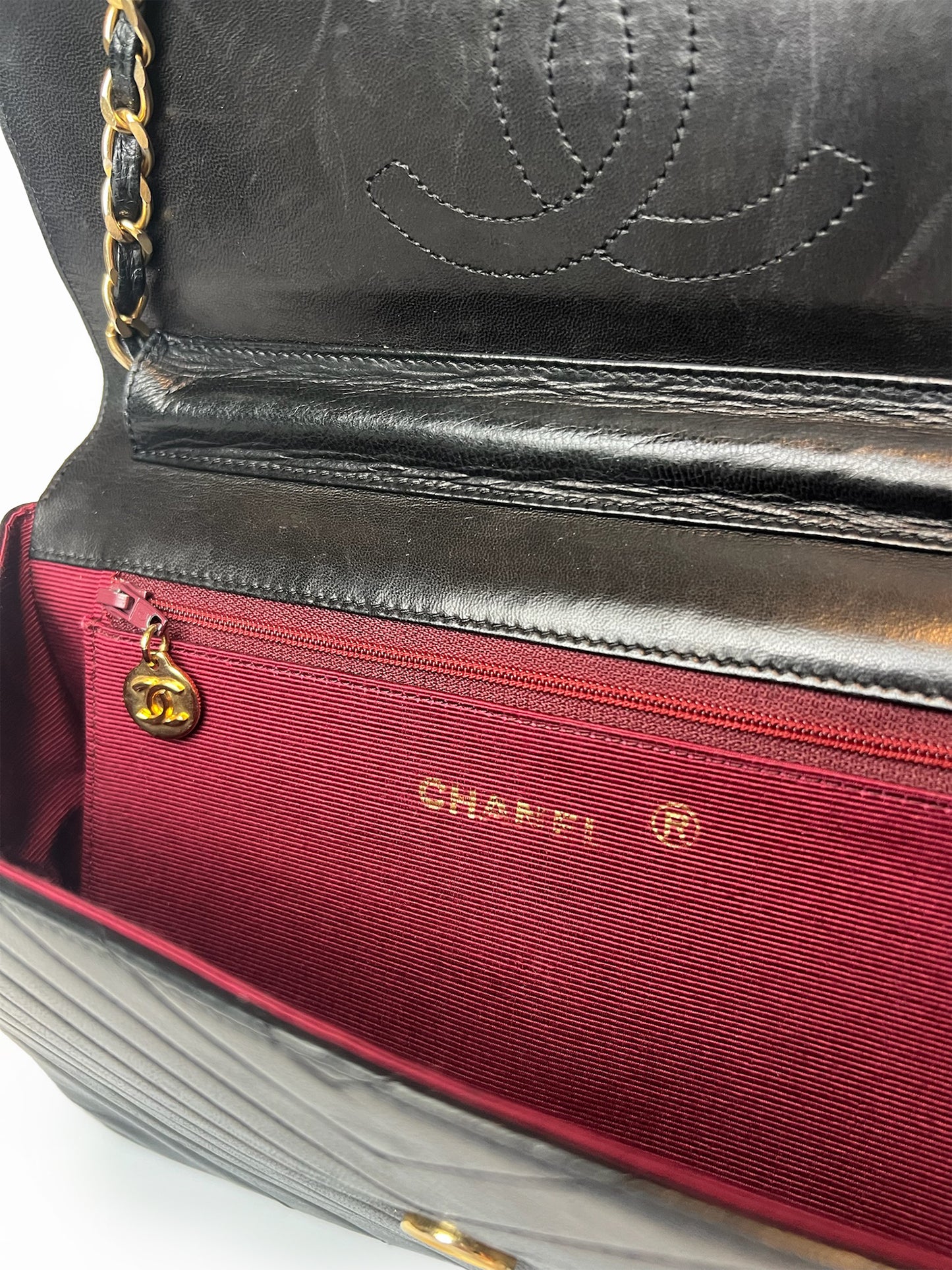 Chanel Chevron Full Flap