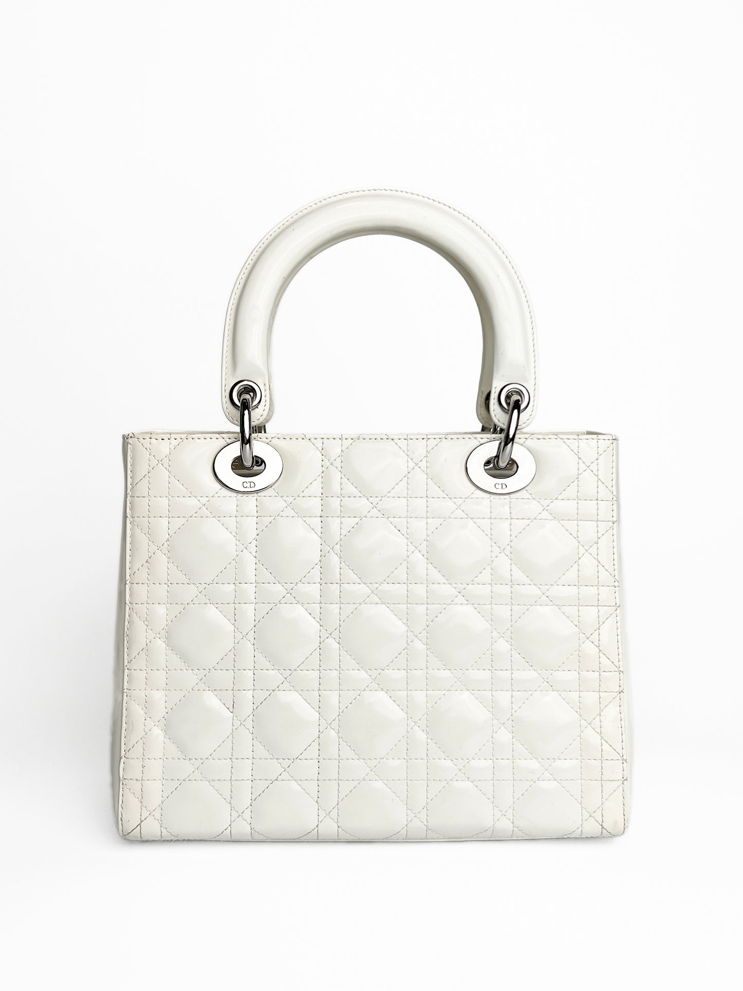 Lady Dior Medium Patent Leather