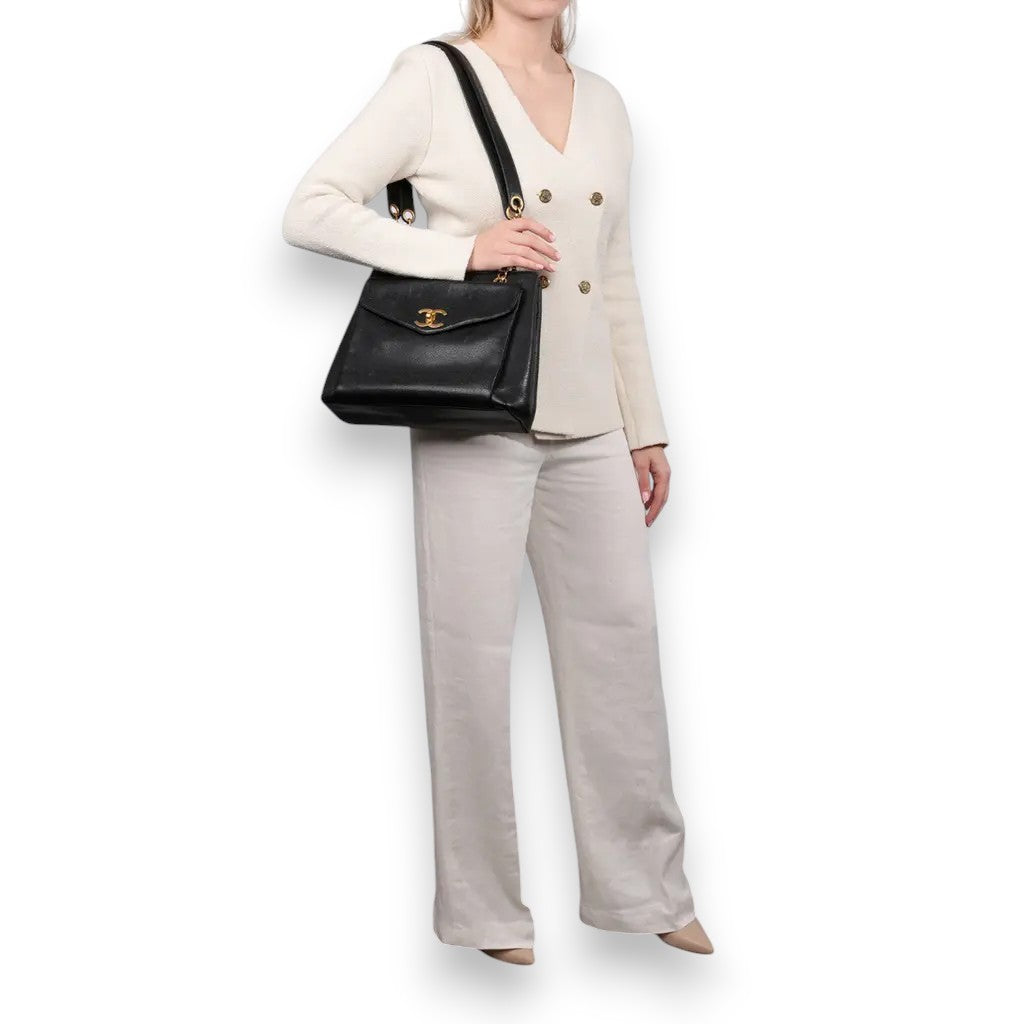 Chanel CC Calfskin Tote