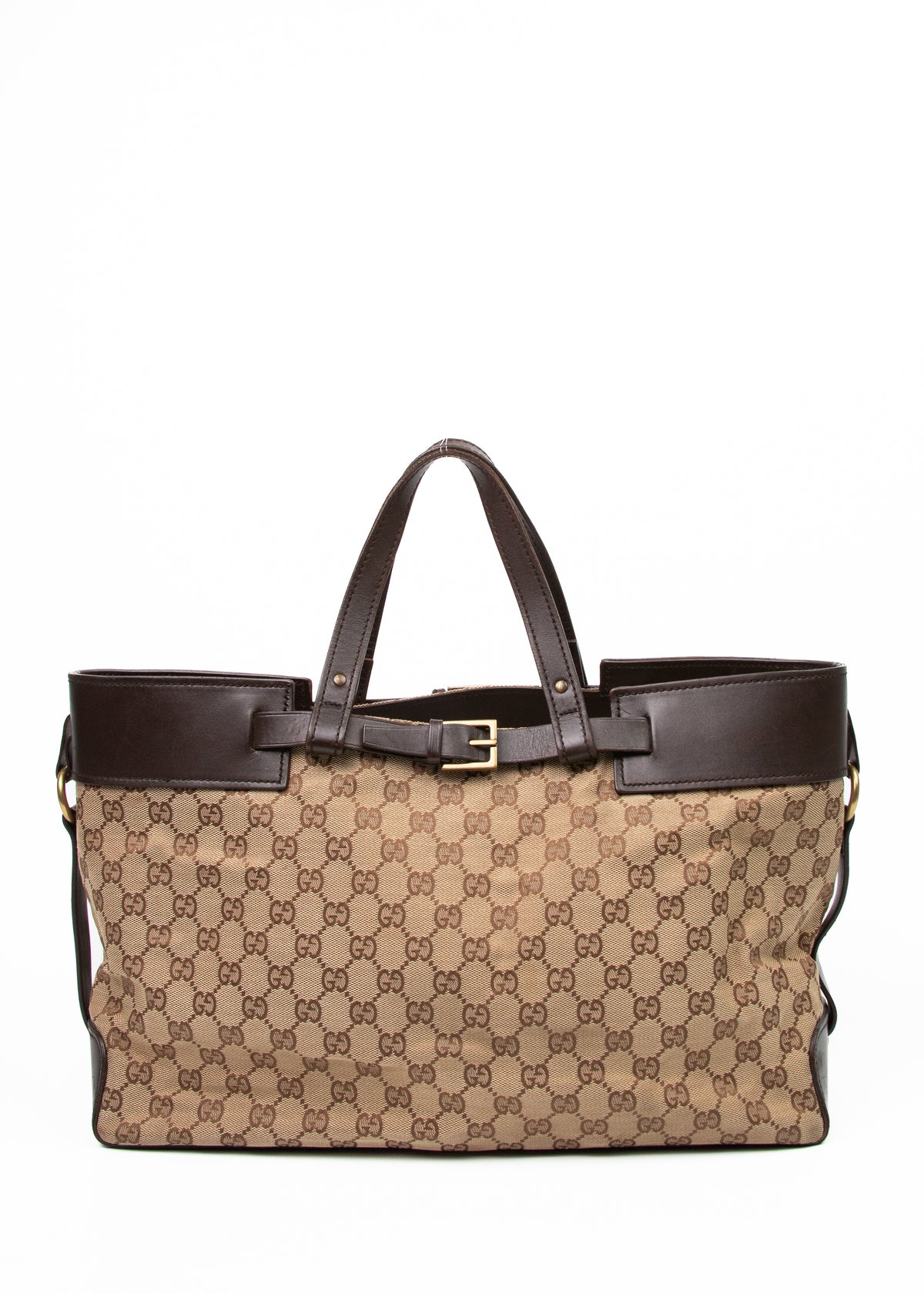 Gucci Supreme Buckled Tote