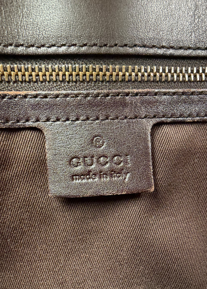 Gucci Supreme Buckled Tote