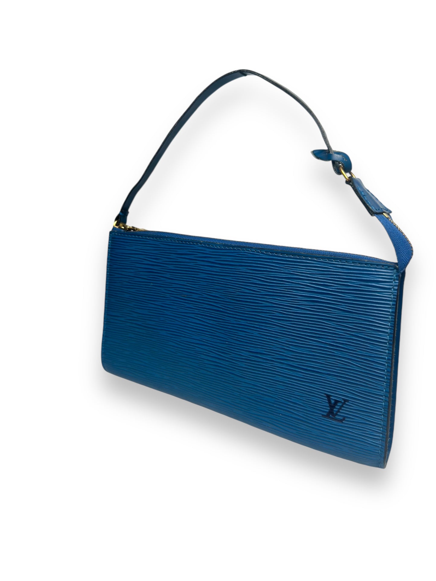 Louis Vuitton Pochette blue Epi