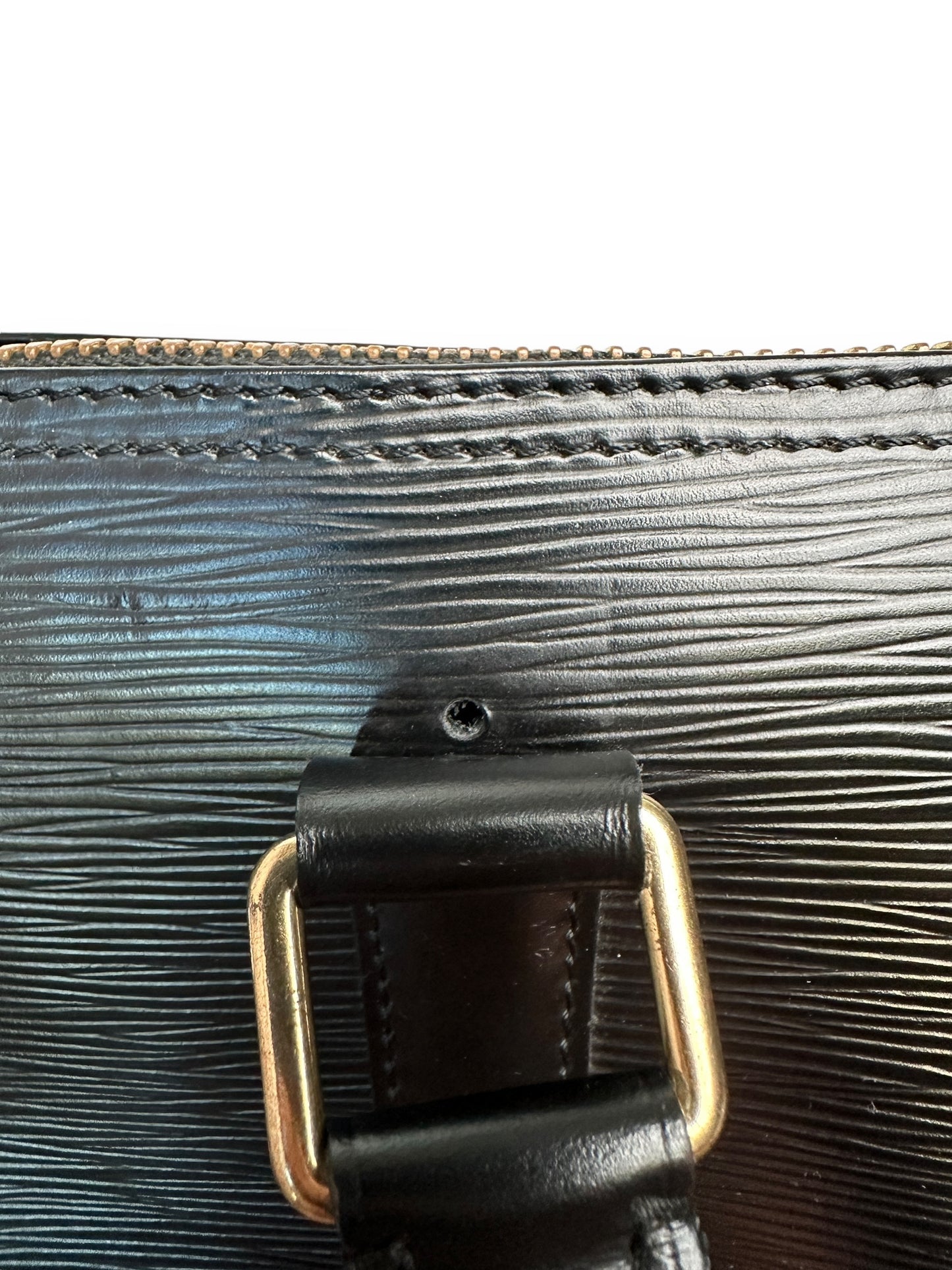 Louis Vuitton Keepall 55 epi black