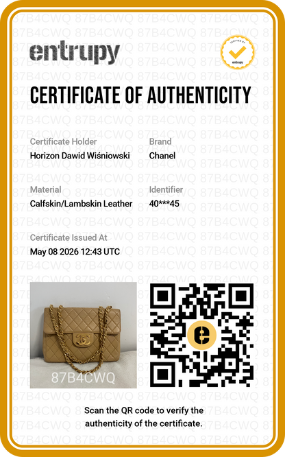 Chanel Jumbo XL Camel