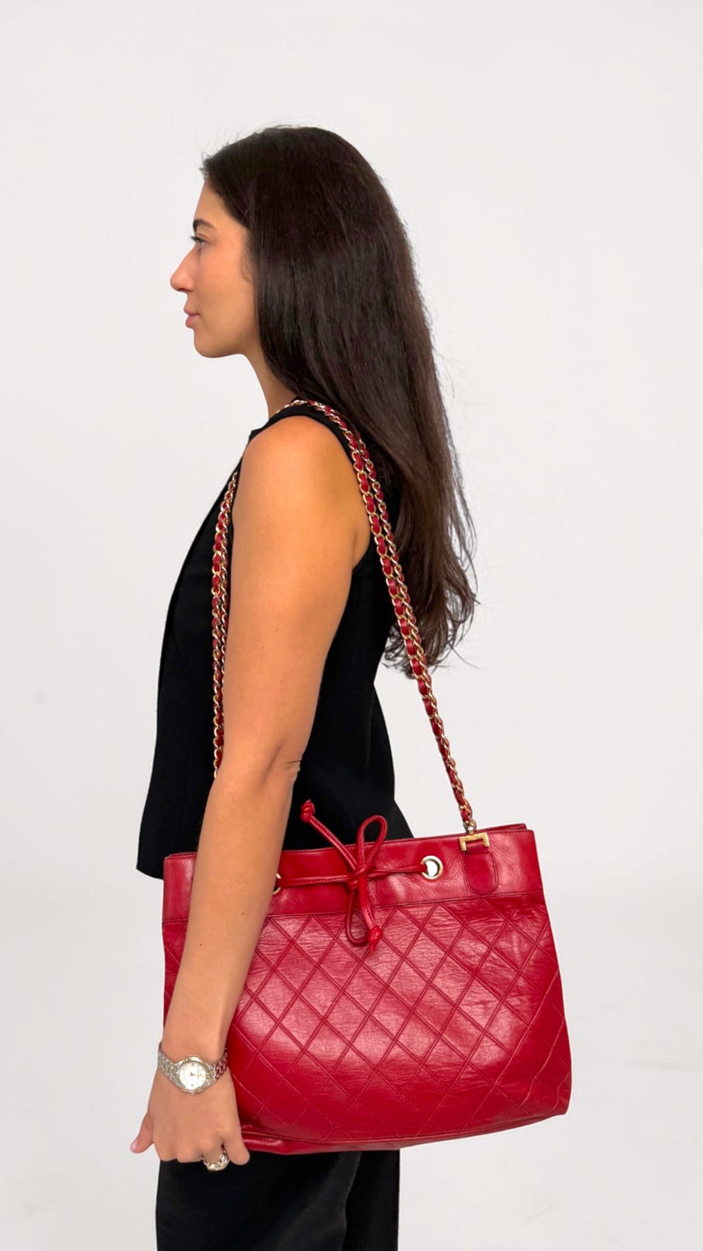 Chanel Quilted Lambskin
