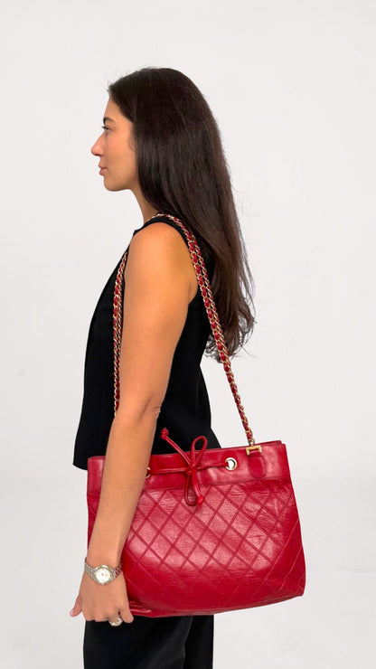 Chanel Quilted Lambskin