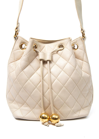 Chanel Bucket Quiltied