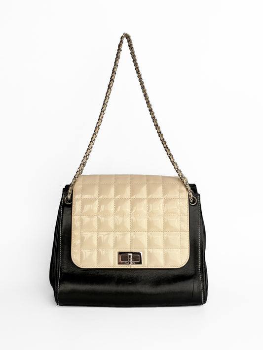 Chanel 2.55 Chocolate Bar Double Chain